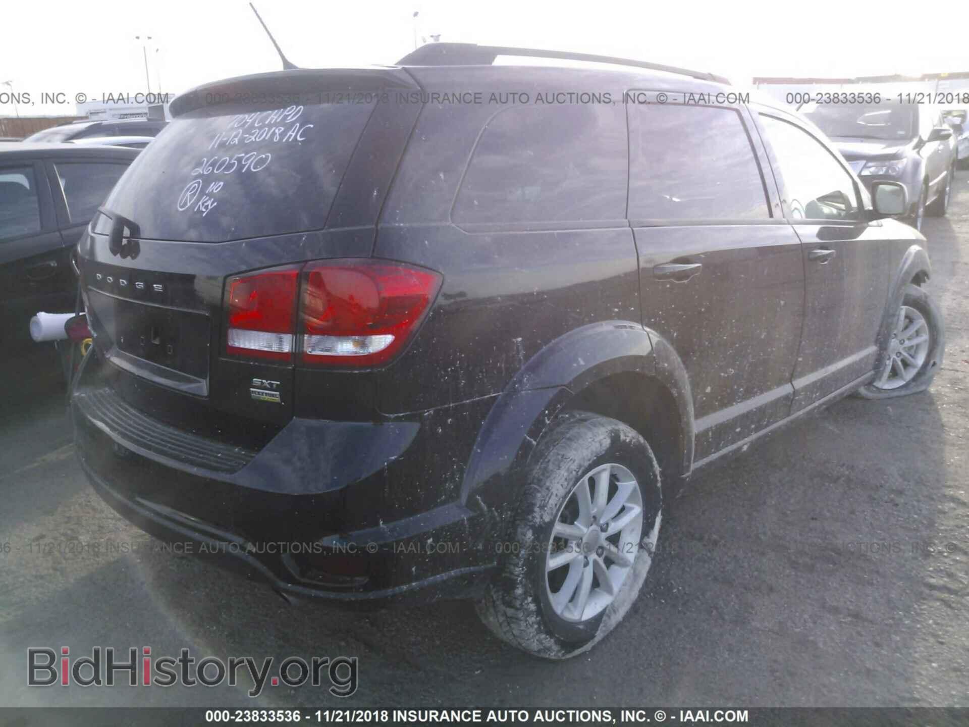 2015 DODGE JOURNEY - VIN: 3C4PDCBG2FT604885 - Фото 4