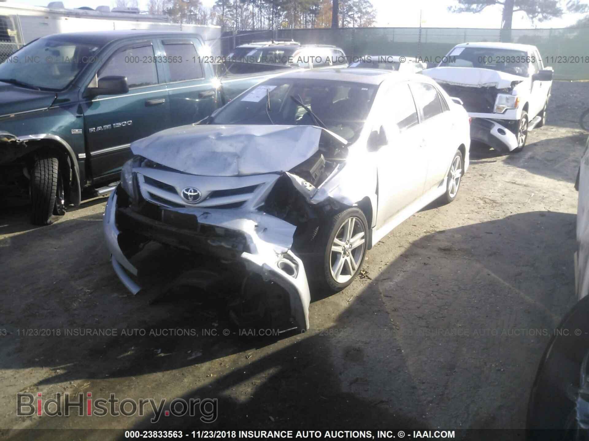 2013 Toyota Corolla - VIN: 5YFBU4EE5DP086197 - Фото 2