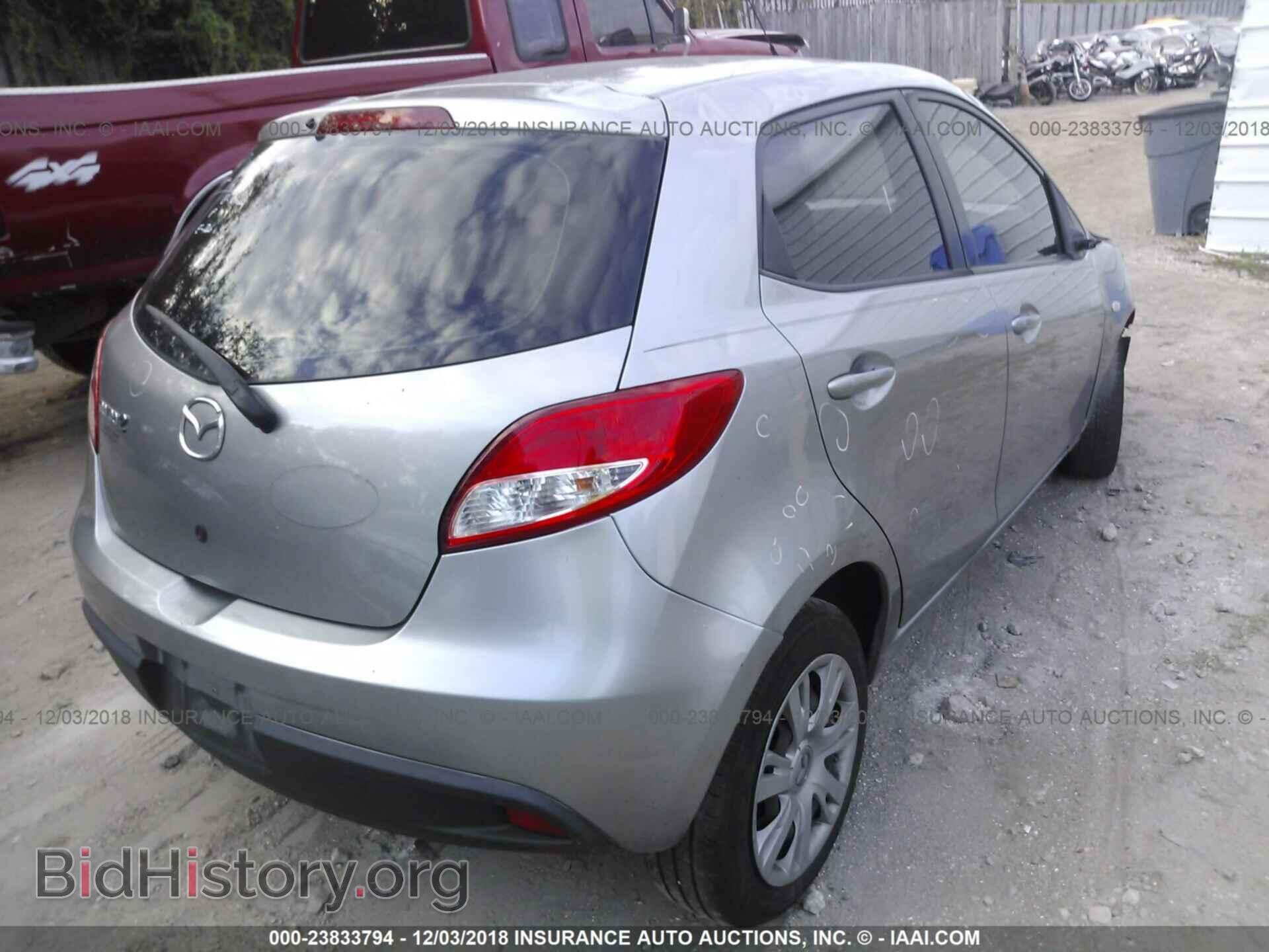 2012 MAZDA MAZDA2 - VIN: JM1DE1KY7C0145567 - Фото 4