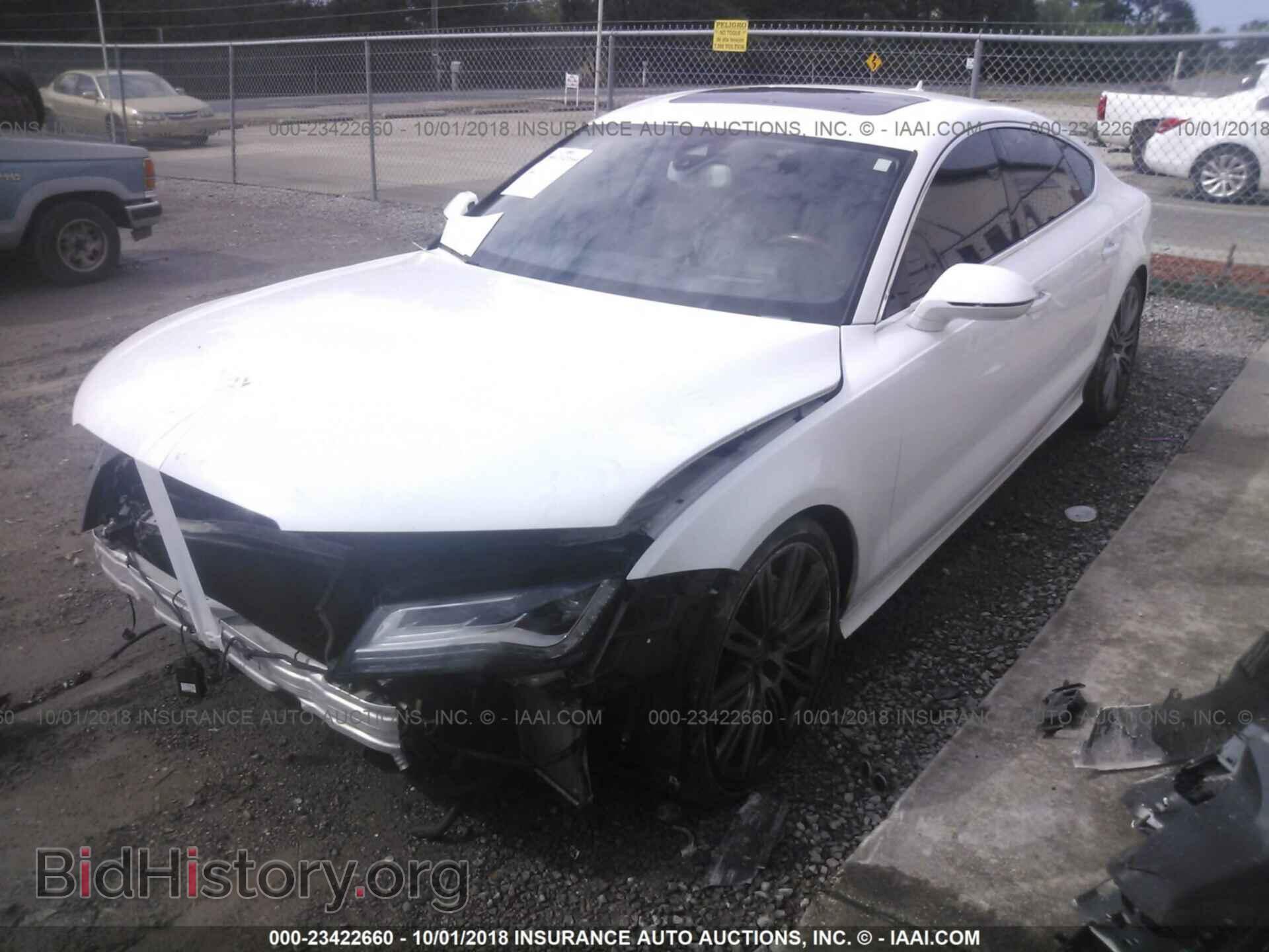 2012 AUDI A7 - VIN: WAUSGAFC4CN002477 - Фото 2