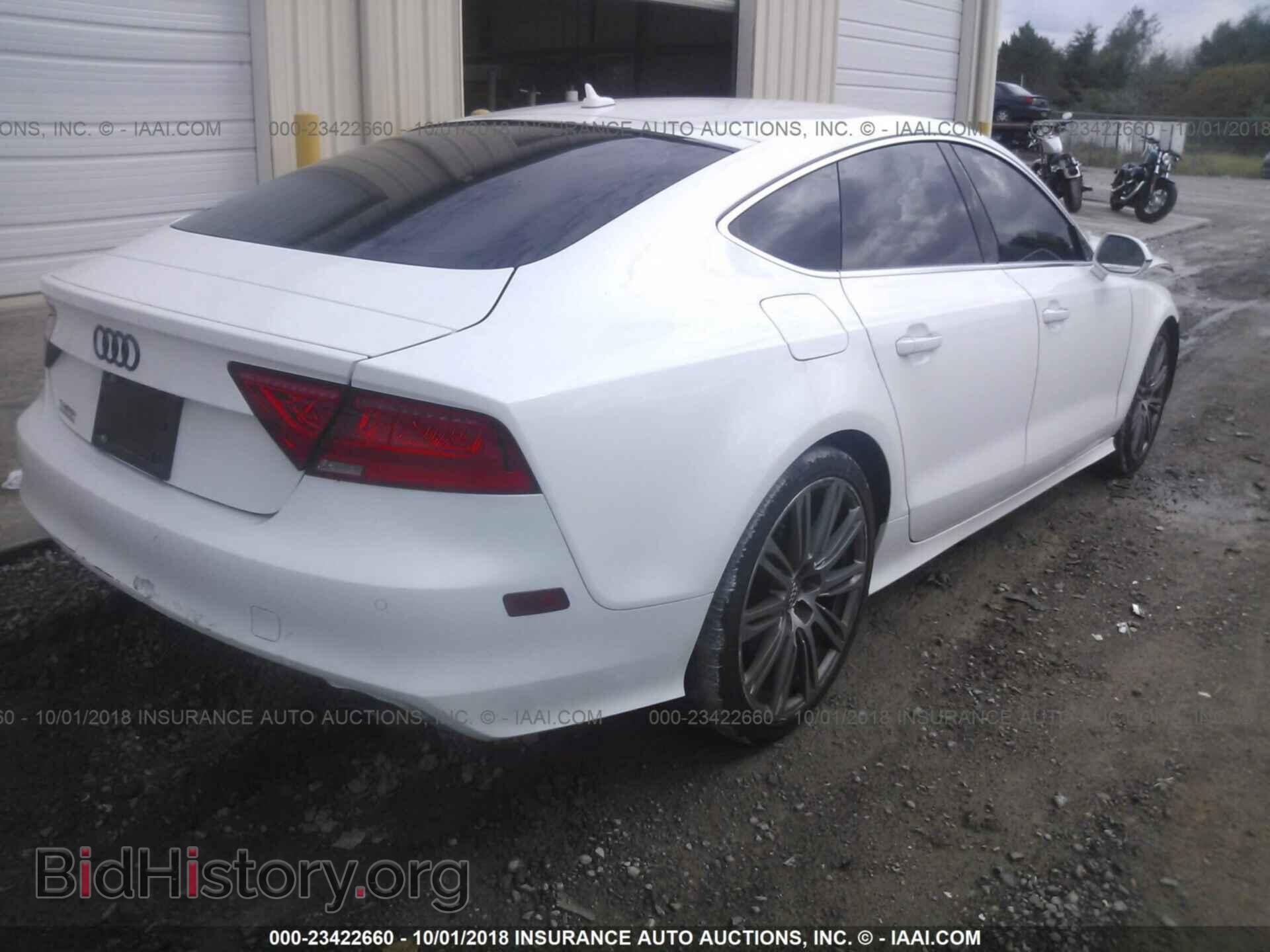 2012 AUDI A7 - VIN: WAUSGAFC4CN002477 - Фото 4