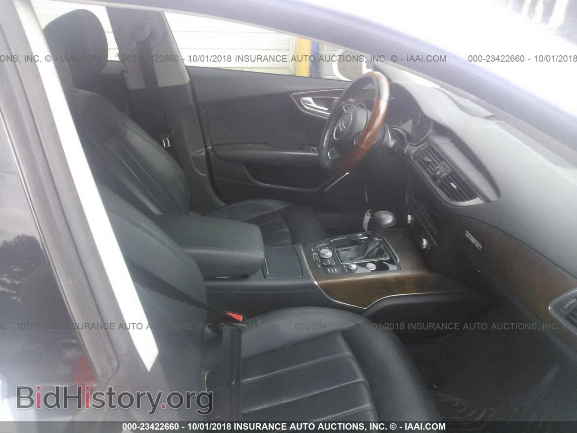 2012 AUDI A7 - VIN: WAUSGAFC4CN002477 - Фото 5