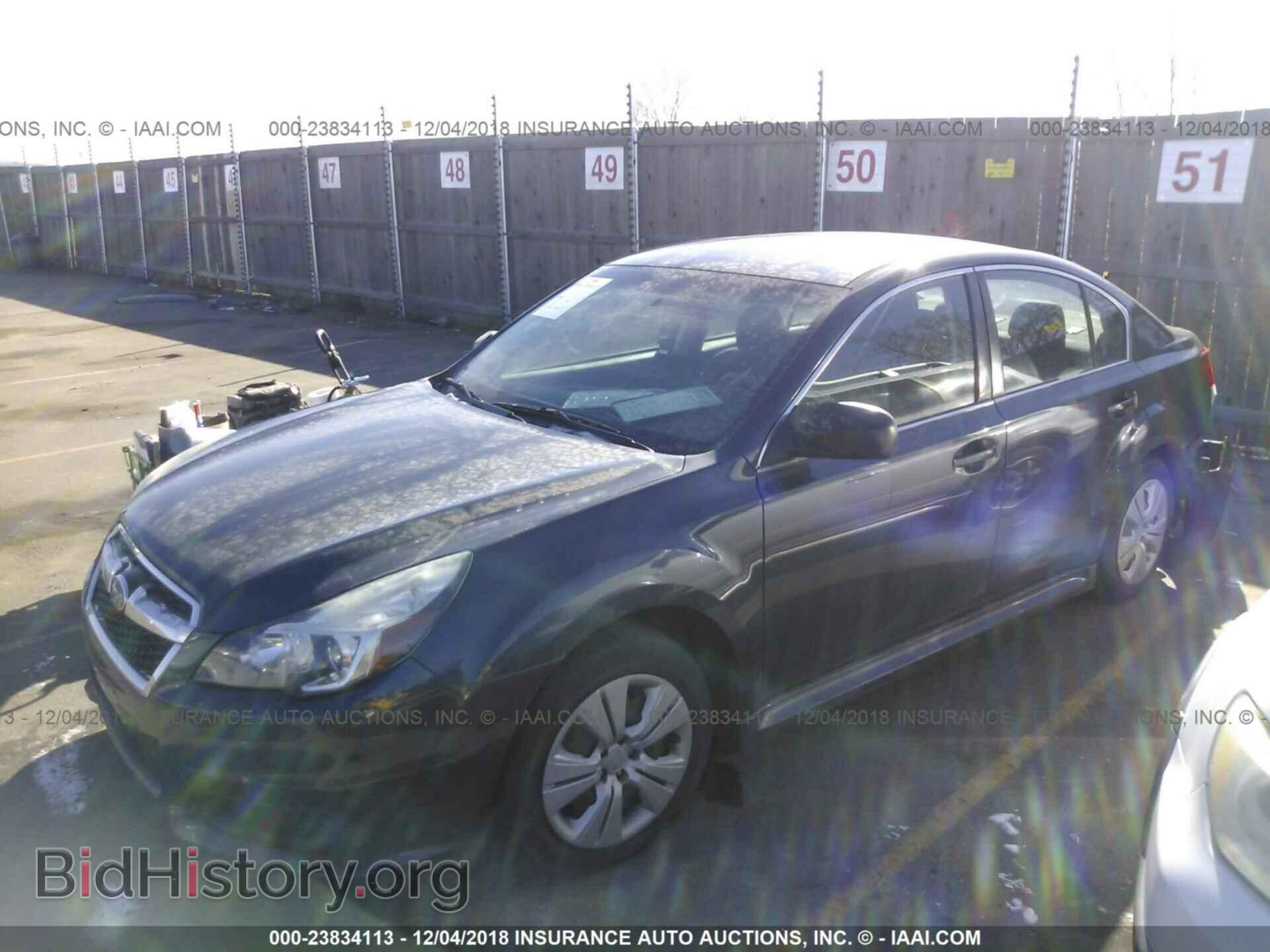 2013 SUBARU LEGACY - VIN: 4S3BMCA69D3040115 - Фото 2