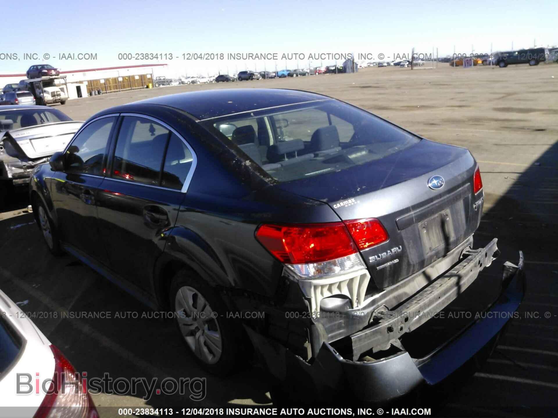 2013 SUBARU LEGACY - VIN: 4S3BMCA69D3040115 - Фото 3