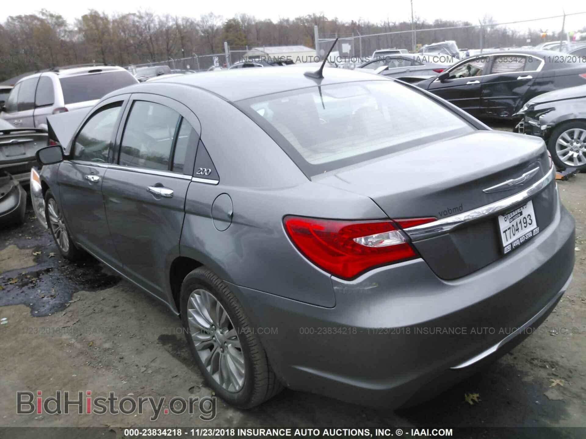 2012 CHRYSLER 200 - VIN: 1C3CCBCB9CN261541 - Фото 3