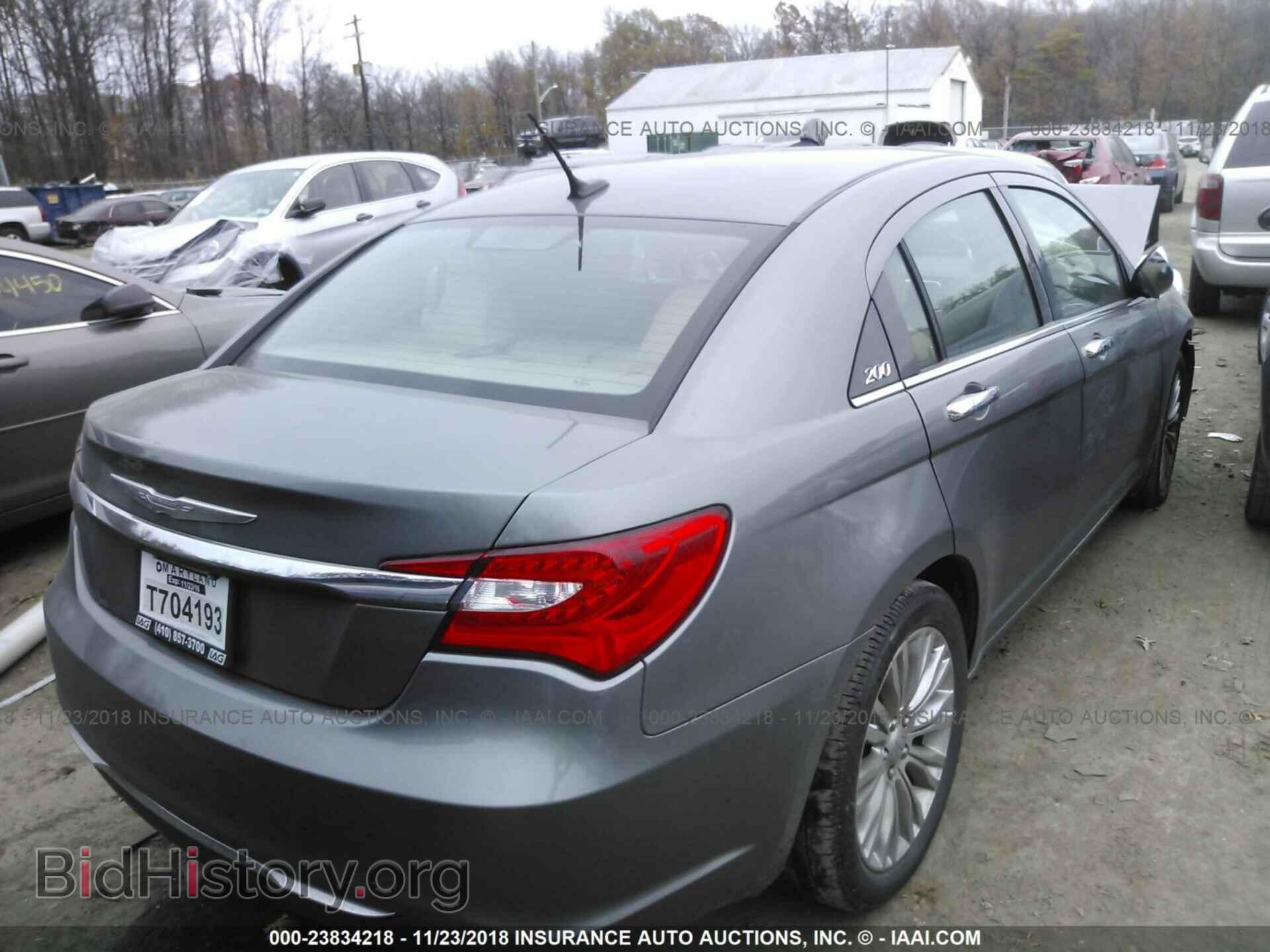 2012 CHRYSLER 200 - VIN: 1C3CCBCB9CN261541 - Фото 4