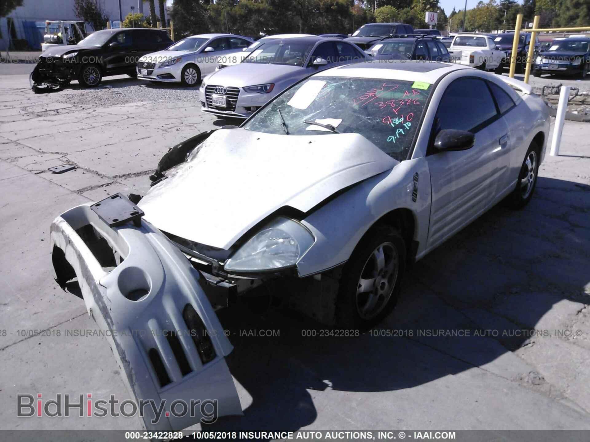 2003 MITSUBISHI ECLIPSE - VIN: 4A3AC44G23E039686 - Фото 2