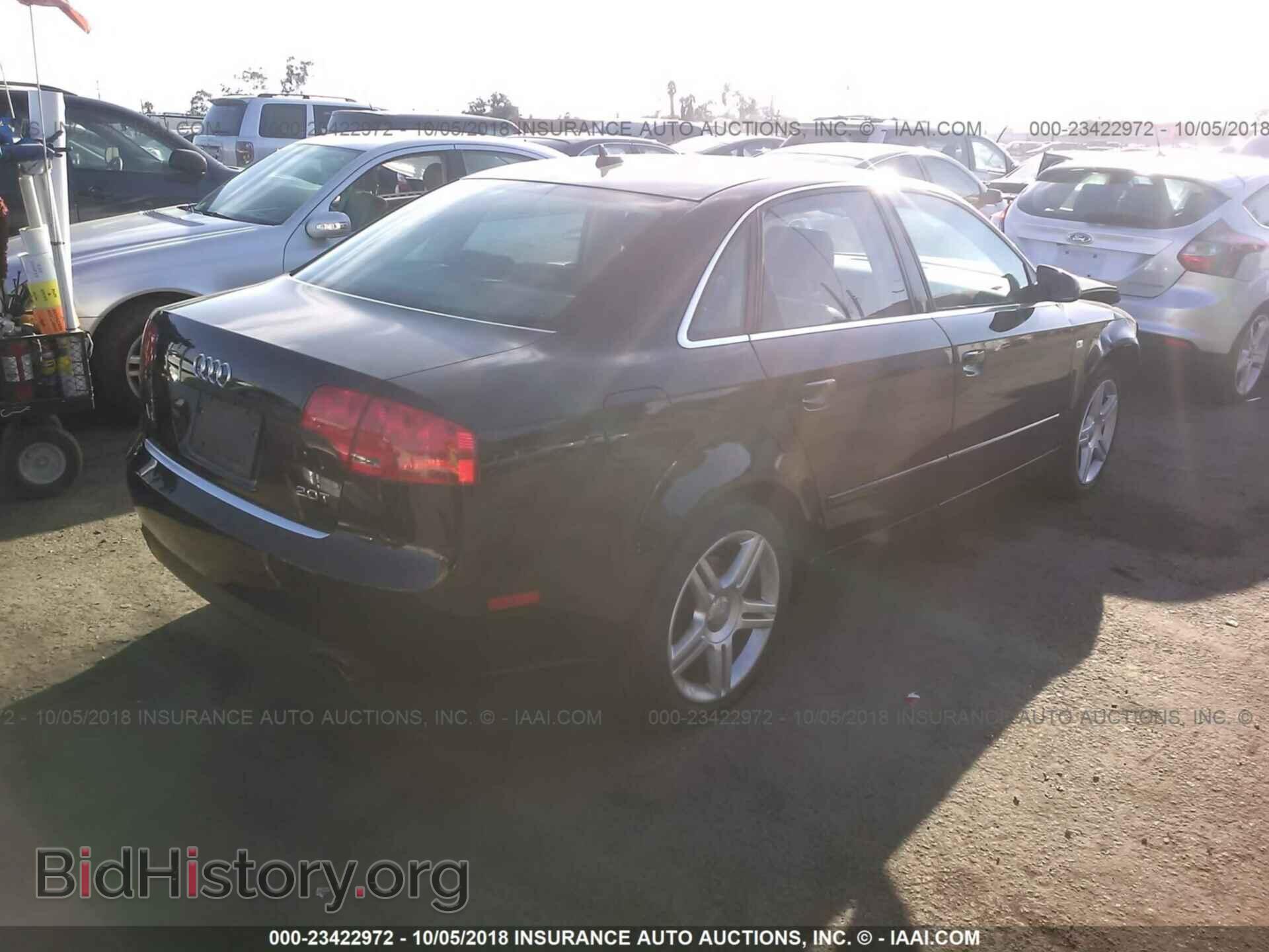 2007 AUDI A4 - VIN: WAUAF78E07A051026 - Фото 4