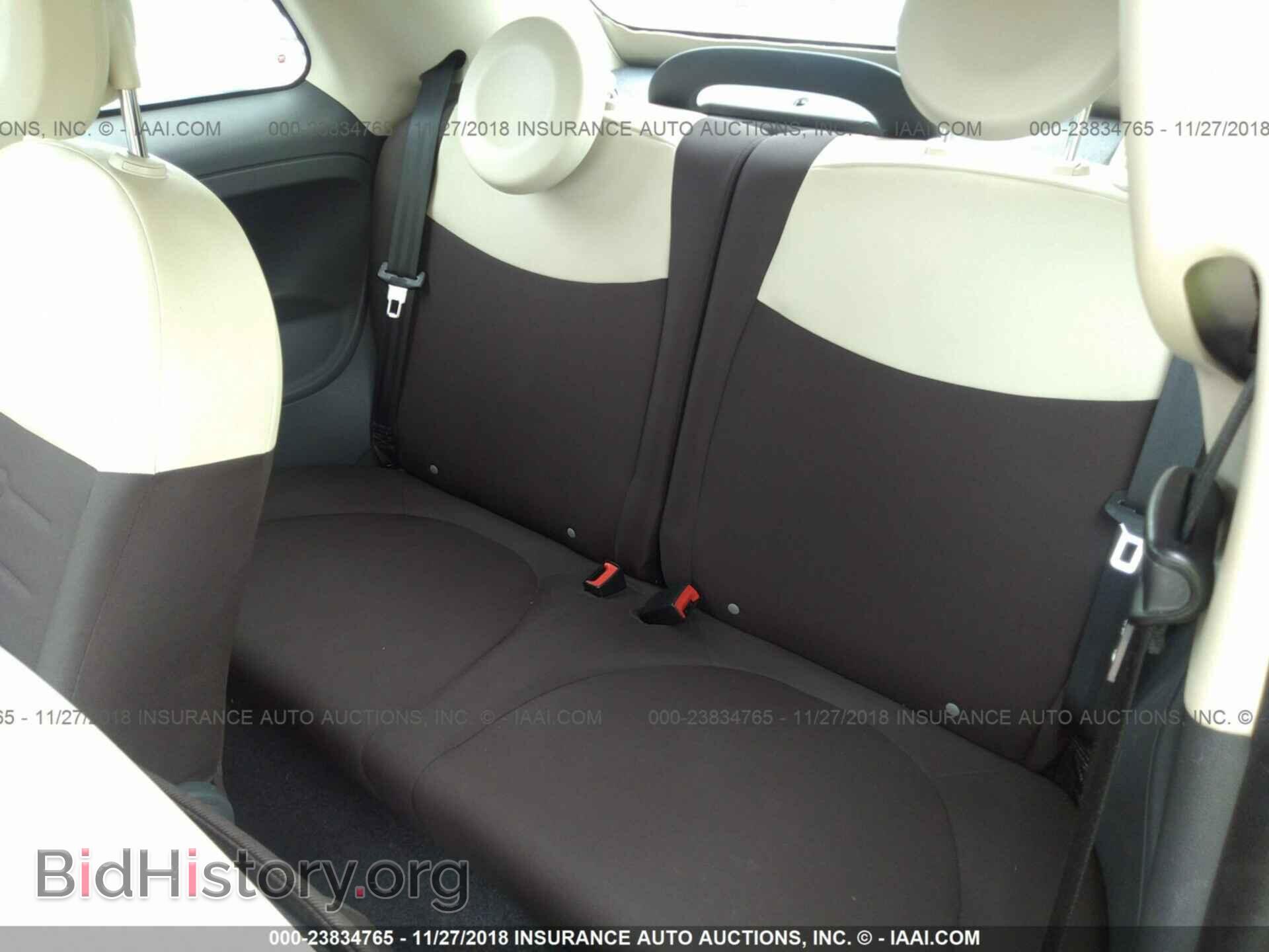 2012 Fiat 500 - VIN: 3C3CFFDR2CR304000 - Фото 8