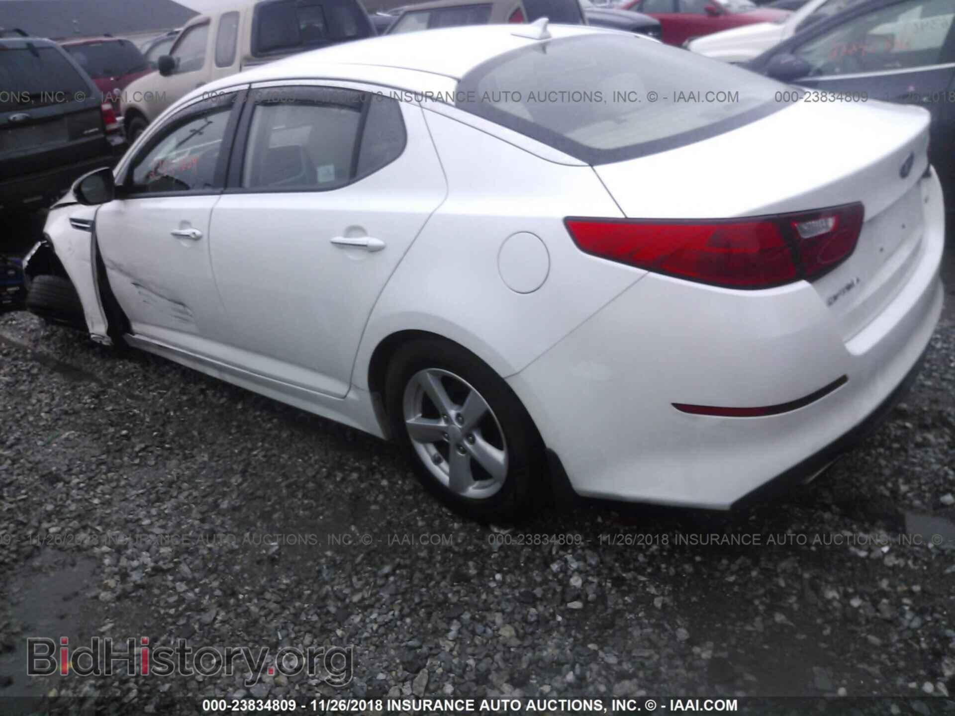 2015 KIA OPTIMA - VIN: KNAGM4A76F5531749 - Photo 3