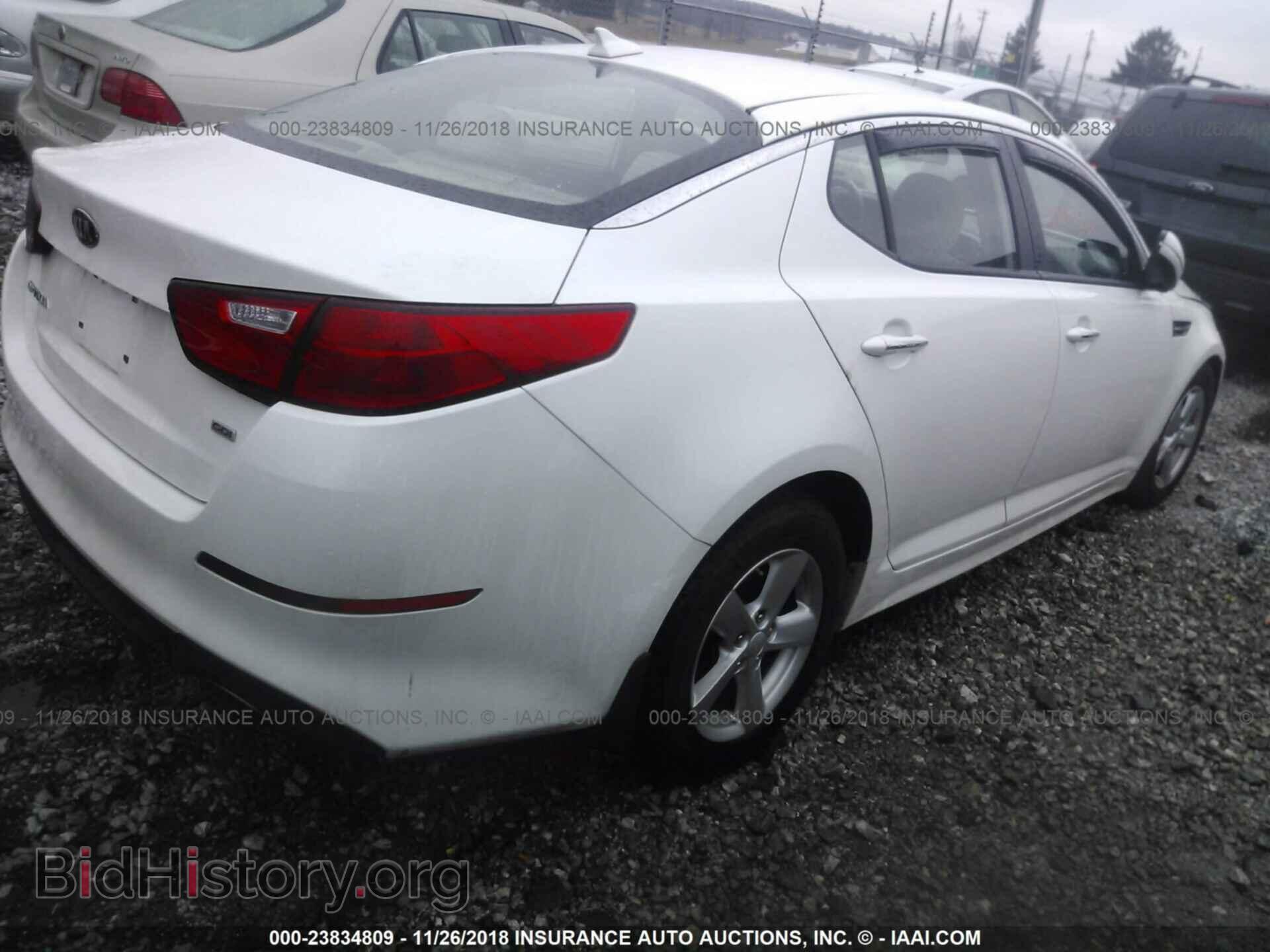 2015 KIA OPTIMA - VIN: KNAGM4A76F5531749 - Photo 4
