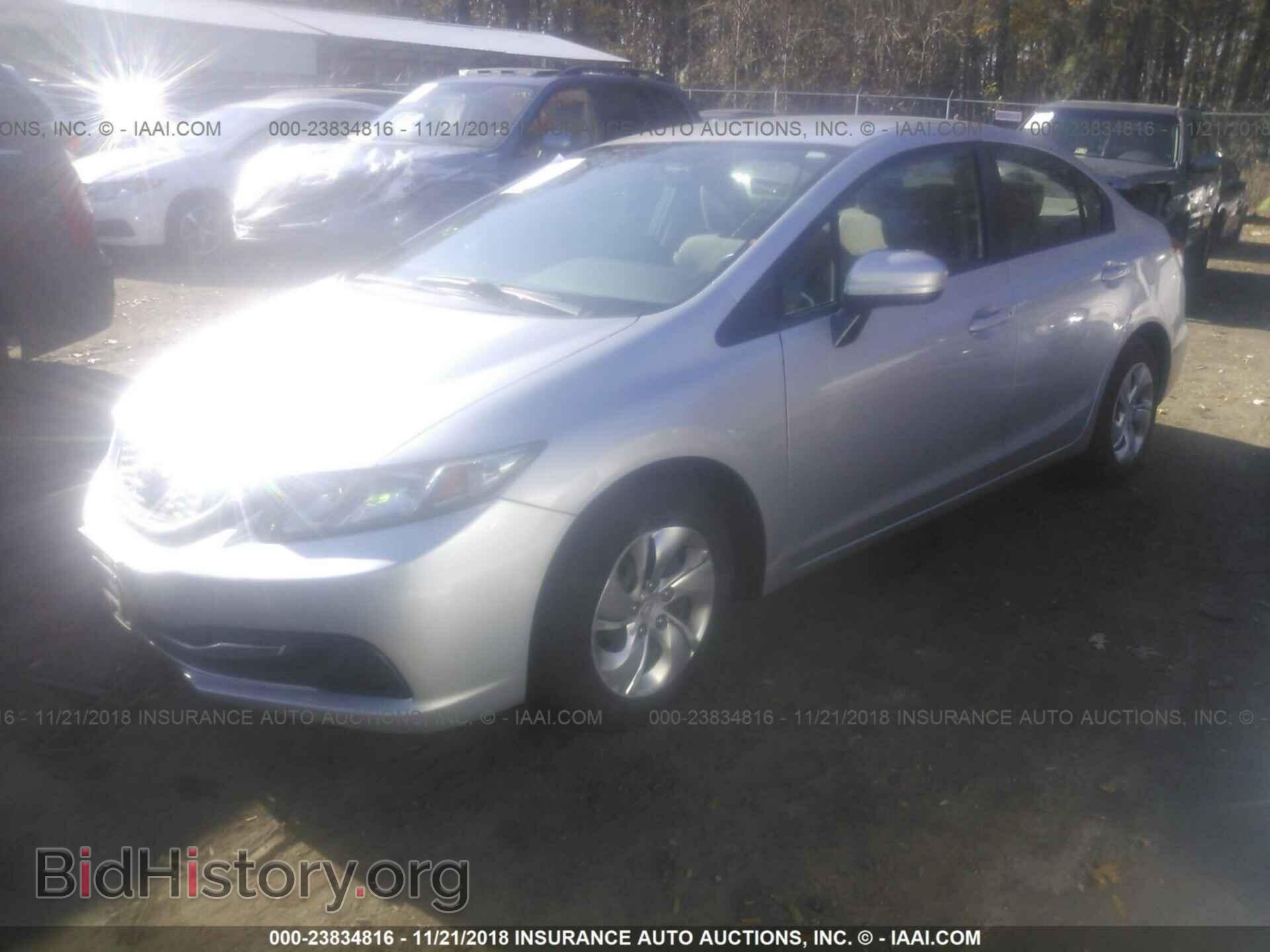 2014 Honda Civic - VIN: 19XFB2F58EE243640 - Фото 2