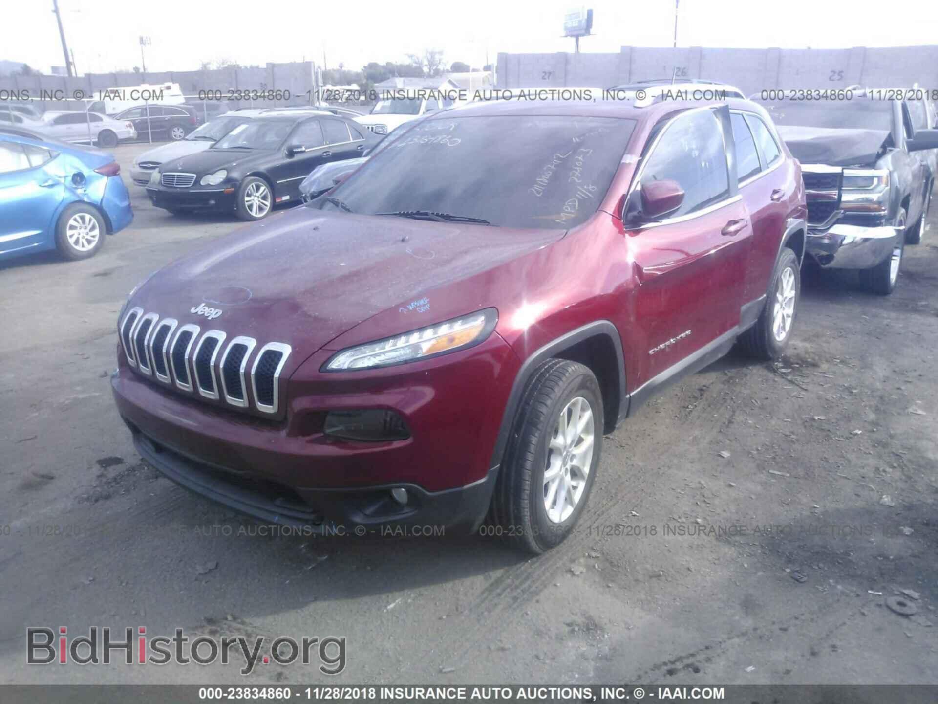 2015 JEEP CHEROKEE - VIN: 1C4PJMCS4FW697954 - Фото 2