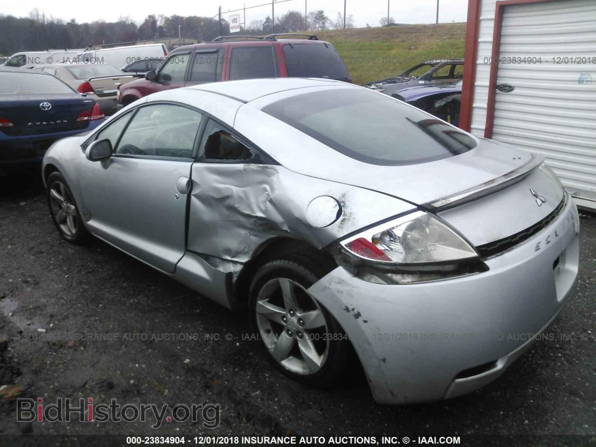 2008 MITSUBISHI ECLIPSE - VIN: 4A3AK24F68E038109 - Фото 3