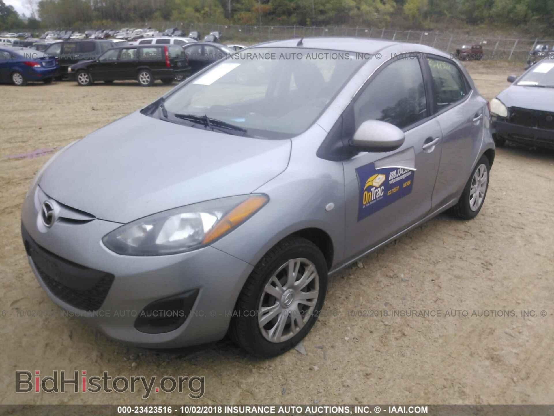2013 MAZDA MAZDA2 - VIN: JM1DE1KY5D0154821 - Photo 2