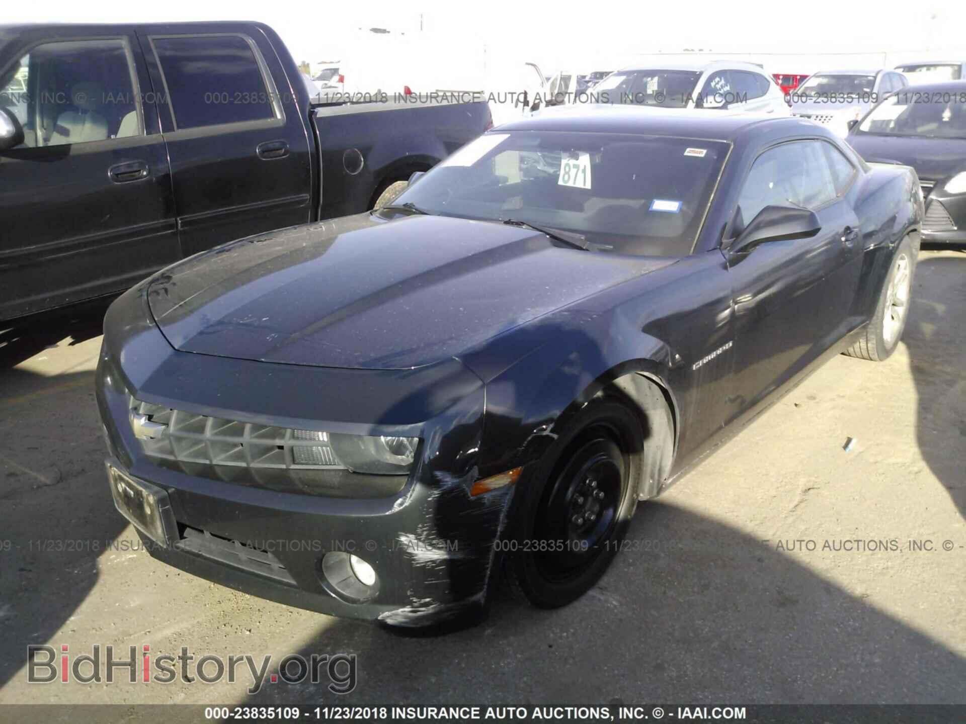 2013 CHEVROLET CAMARO - VIN: 2G1FB1E30D9104862 - Фото 2