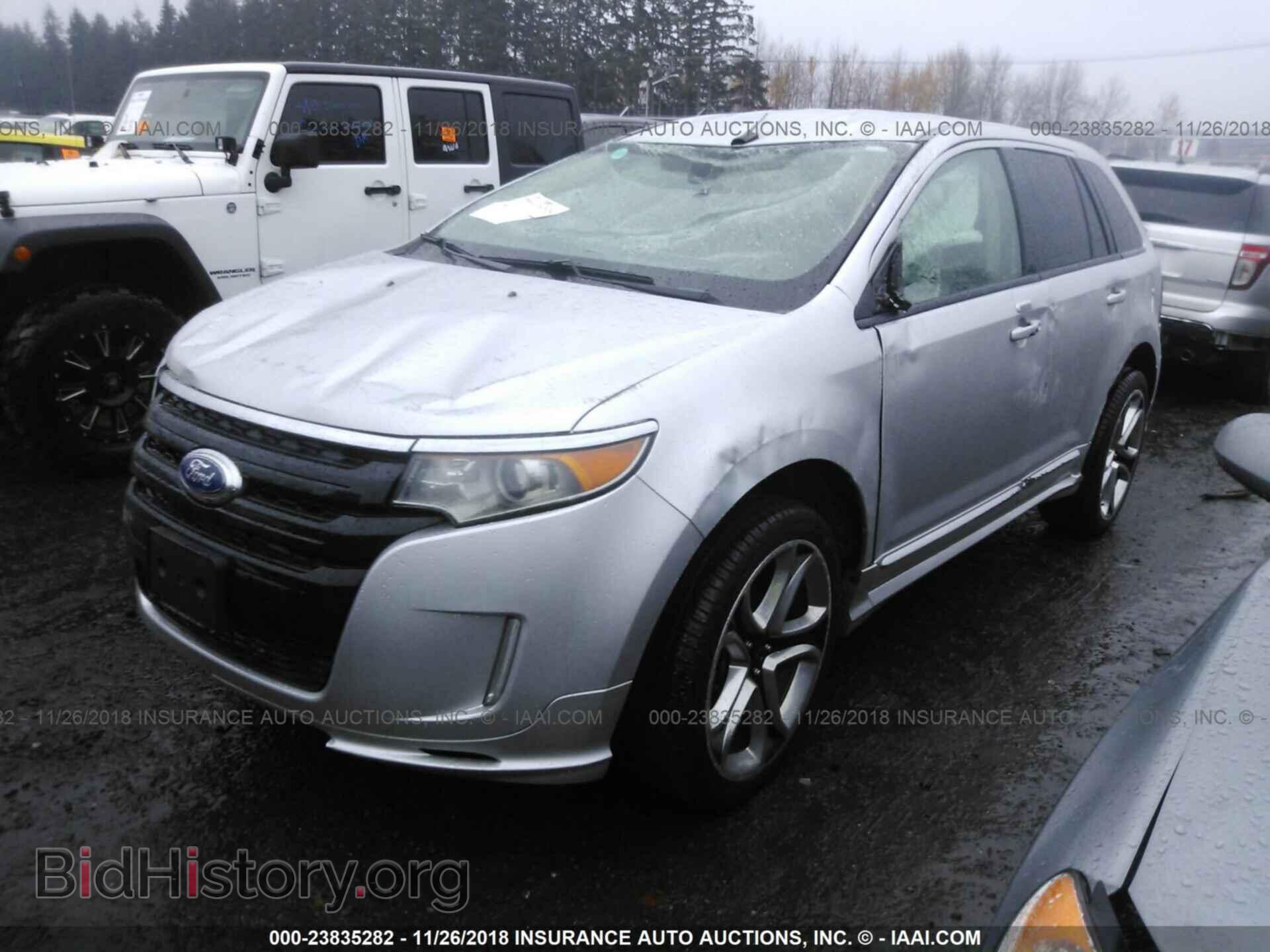 2014 FORD EDGE - VIN: 2FMDK3AK6EBB76212 - Фото 2
