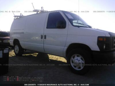 2008 Ford ECONOLINE, белый — VIN 1FTSE34L08DB52476, IAAI