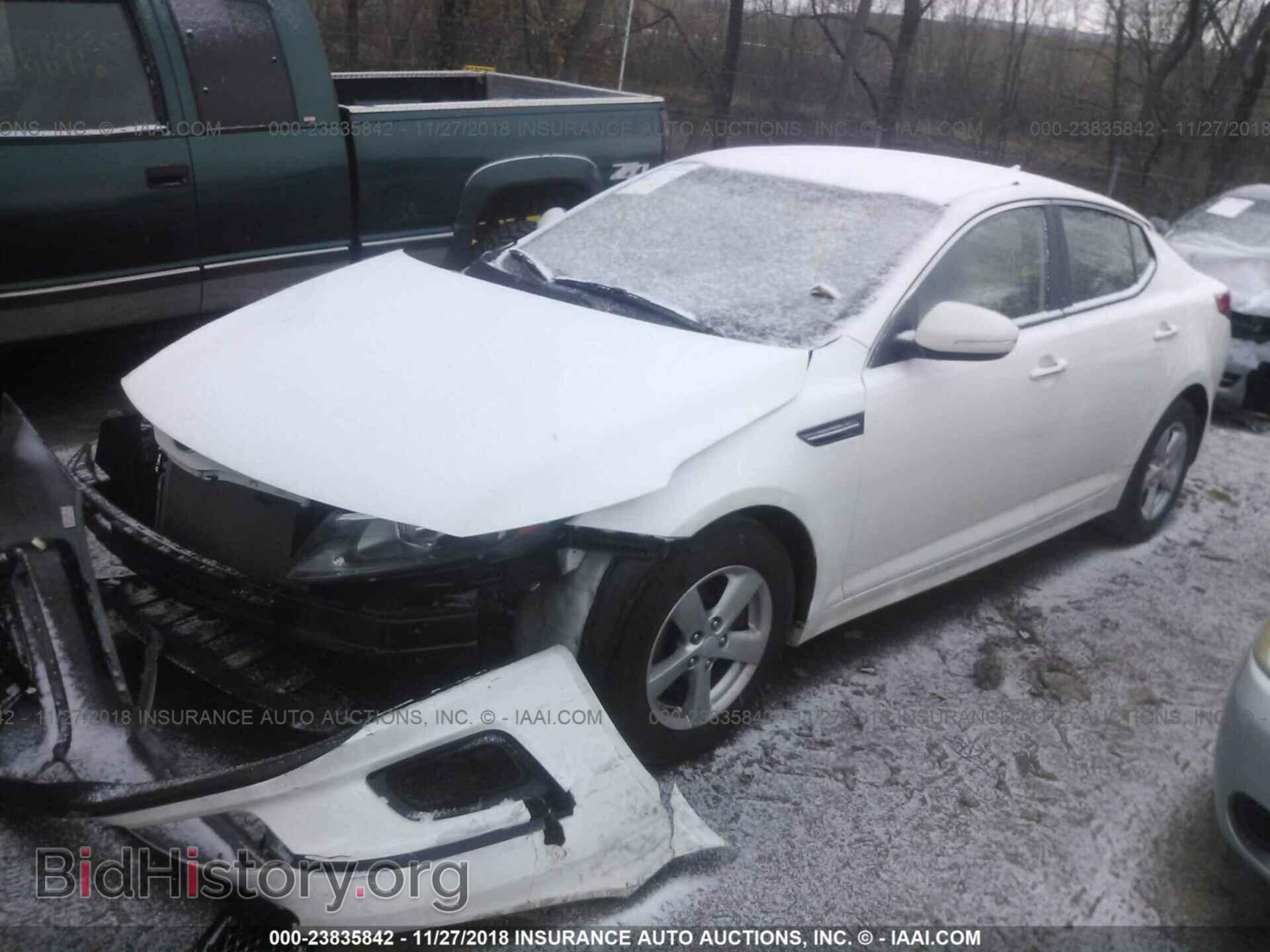 2014 KIA OPTIMA - VIN: KNAGM4A76E5485130 - Photo 2