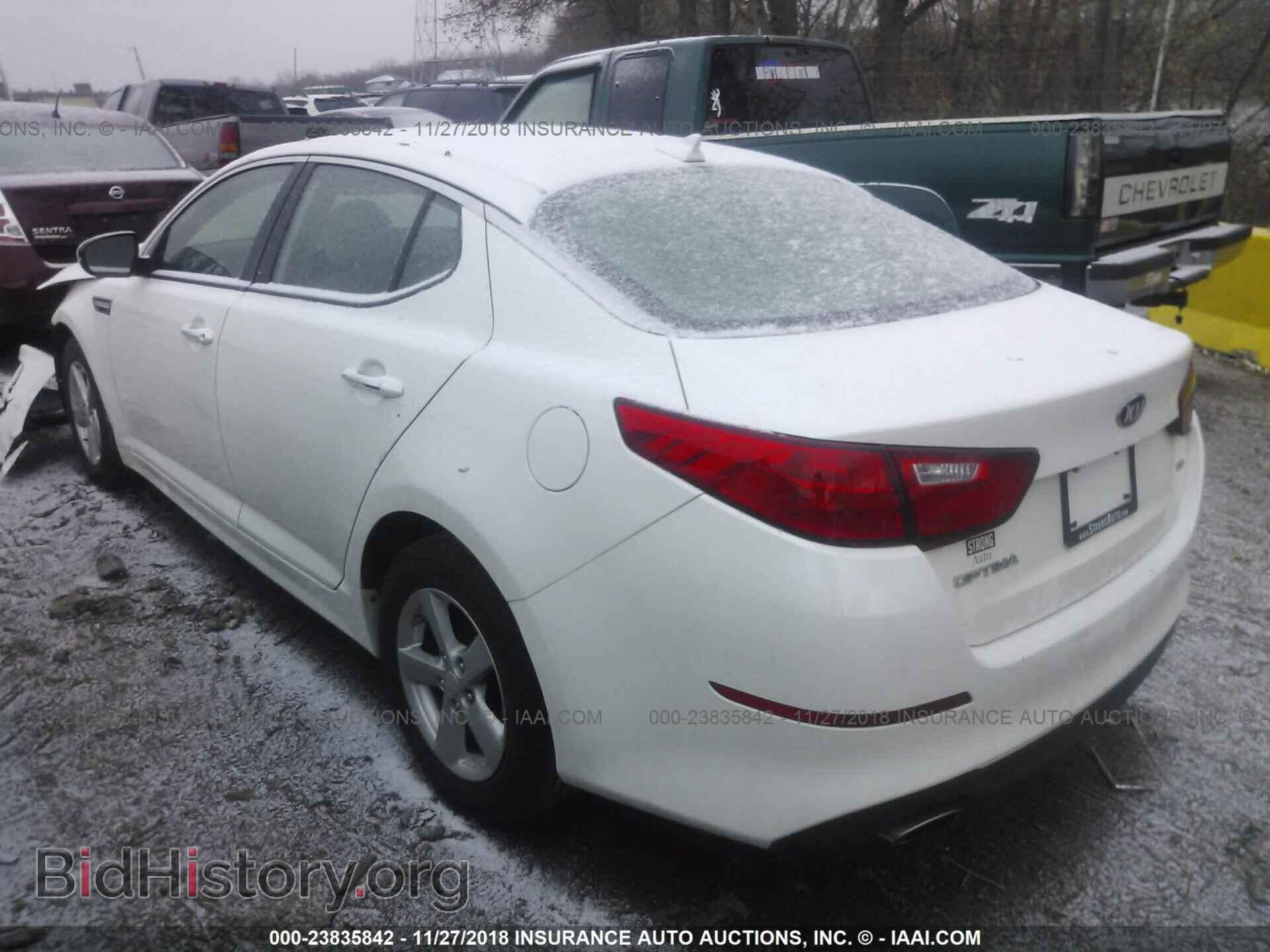 2014 KIA OPTIMA - VIN: KNAGM4A76E5485130 - Photo 3