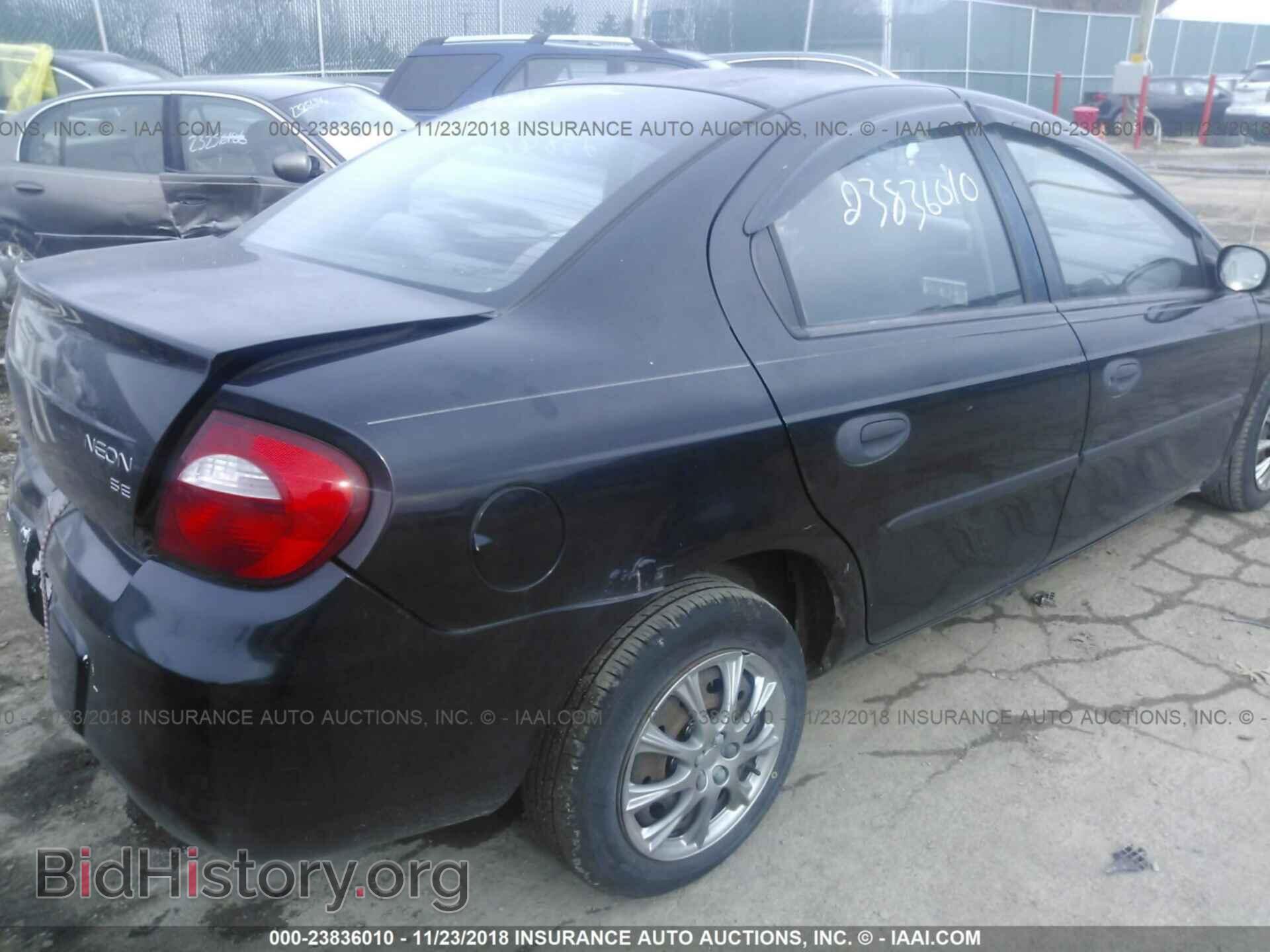 2003 DODGE NEON - VIN: 1B3ES26C23D232255 - Photo 4