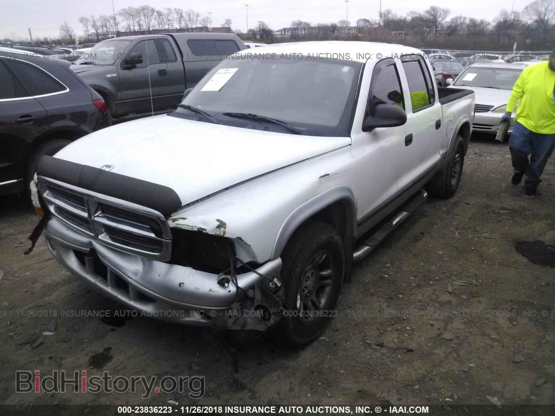 2003 DODGE DAKOTA - VIN: 1D7HL48N23S367157 - Фото 2