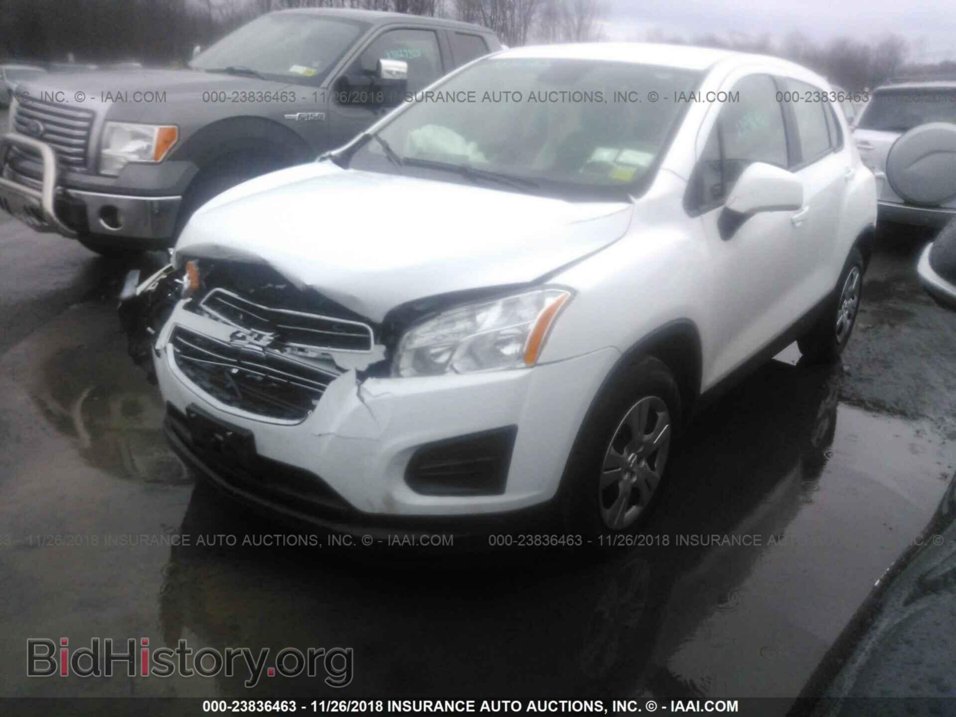 2015 CHEVROLET TRAX - VIN: KL7CJKSB8FB088262 - Фото 2