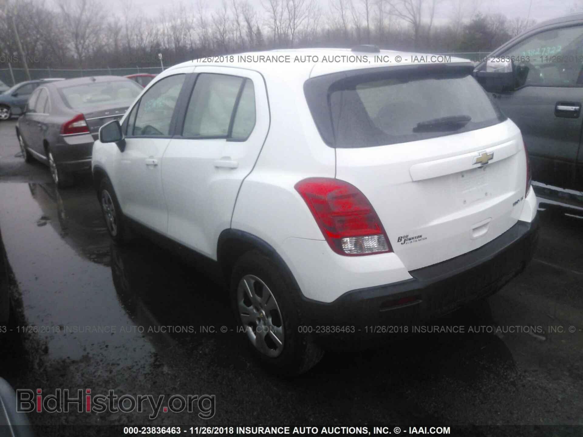 2015 CHEVROLET TRAX - VIN: KL7CJKSB8FB088262 - Фото 3