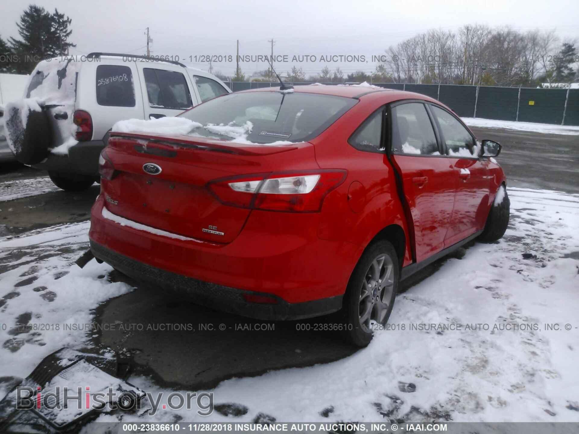 2013 FORD FOCUS - VIN: 1FADP3F27DL205204 - Фото 4