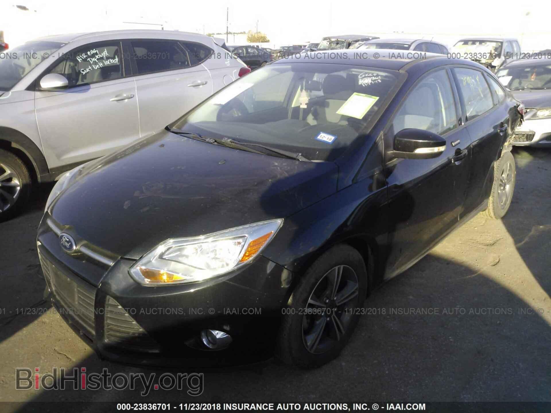 2014 FORD FOCUS - VIN: 1FADP3F20EL259168 - Фото 2
