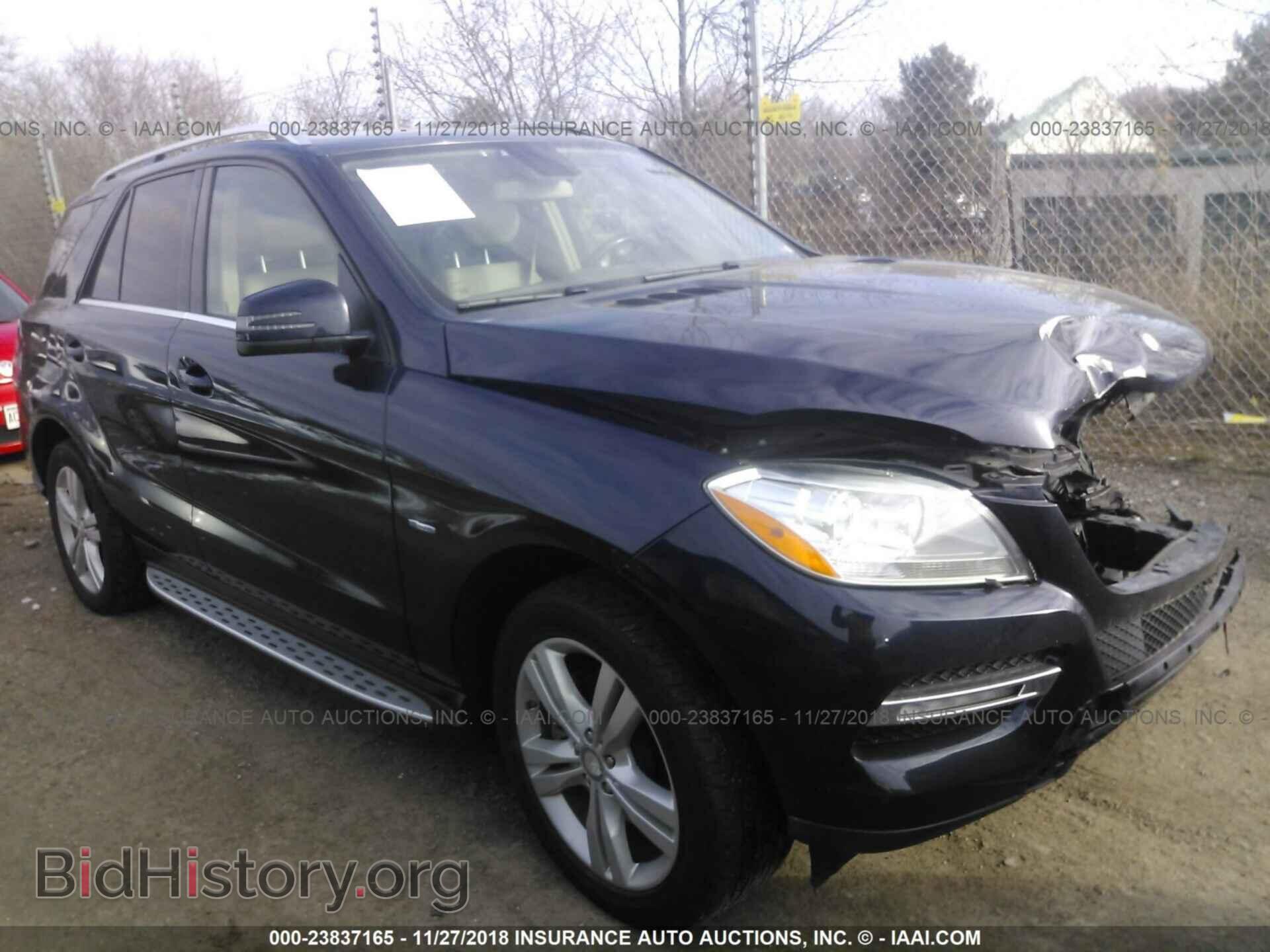 Фотография 4JGDA5HB7CA027370 - MERCEDES-BENZ ML 2012