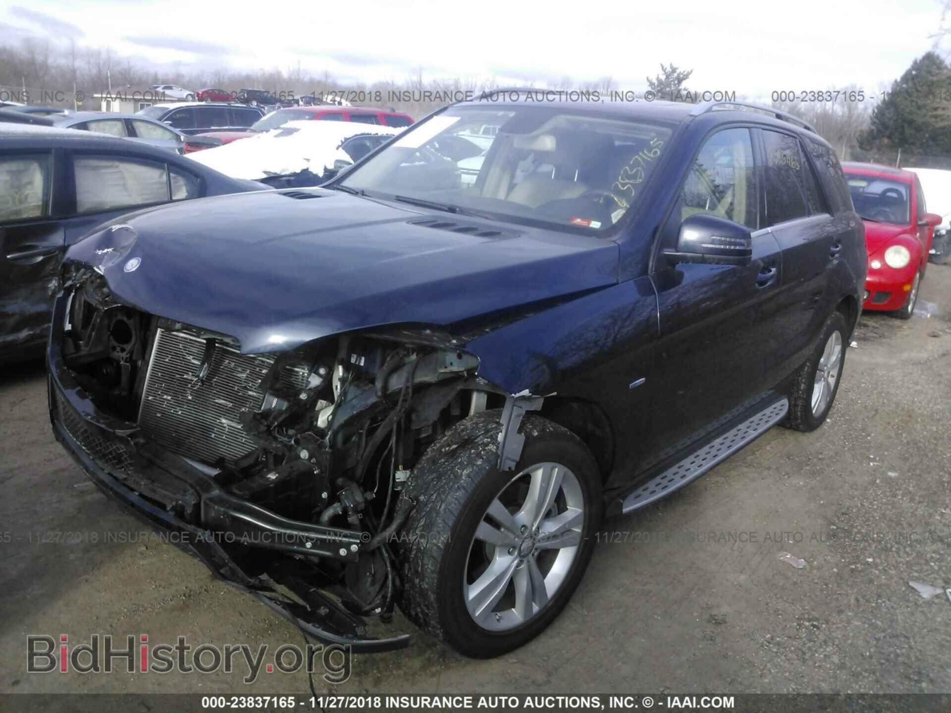 2012 MERCEDES-BENZ ML - VIN: 4JGDA5HB7CA027370 - Фото 2