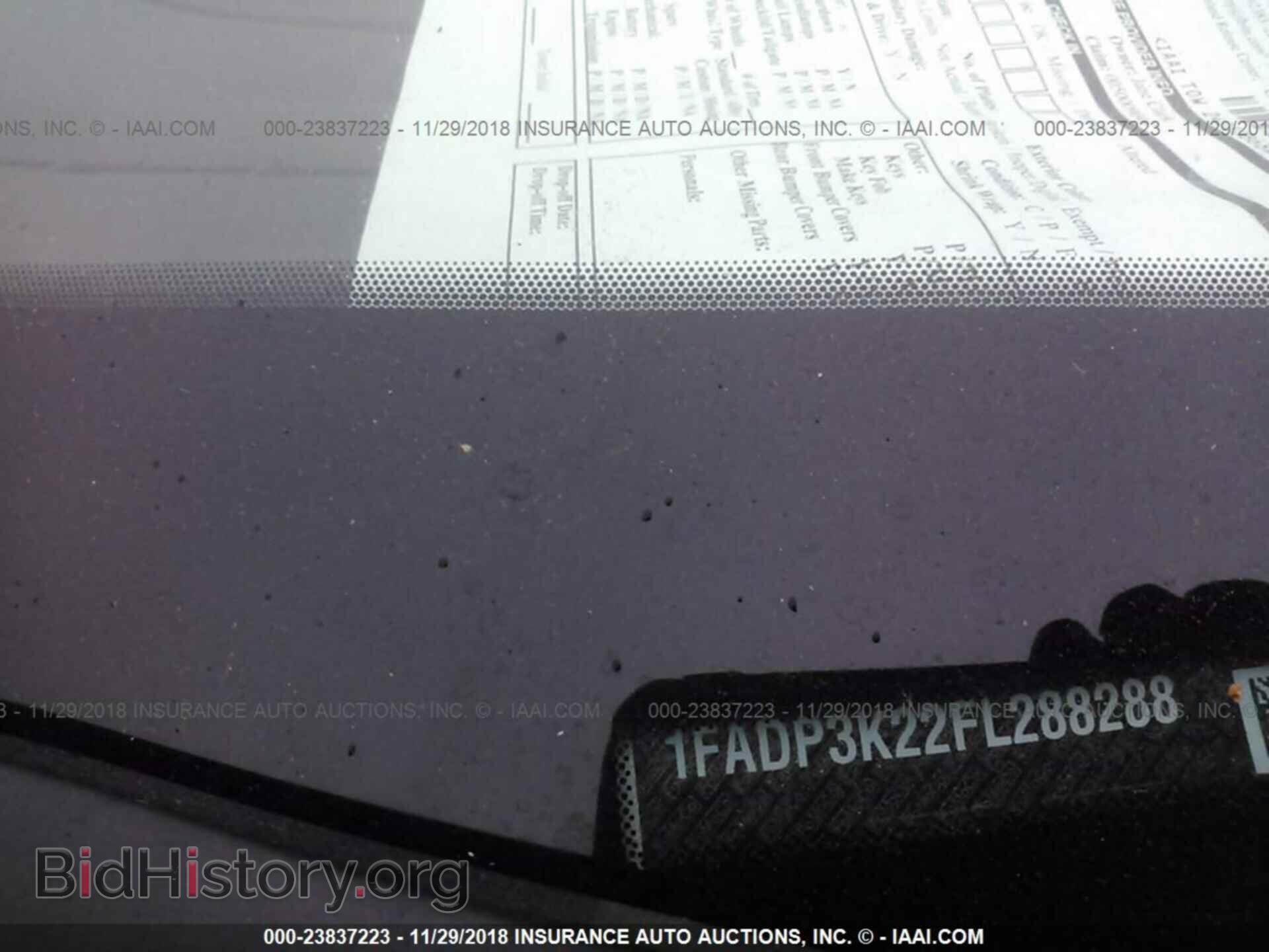 2015 FORD FOCUS - VIN: 1FADP3K22FL288288 - Фото 9