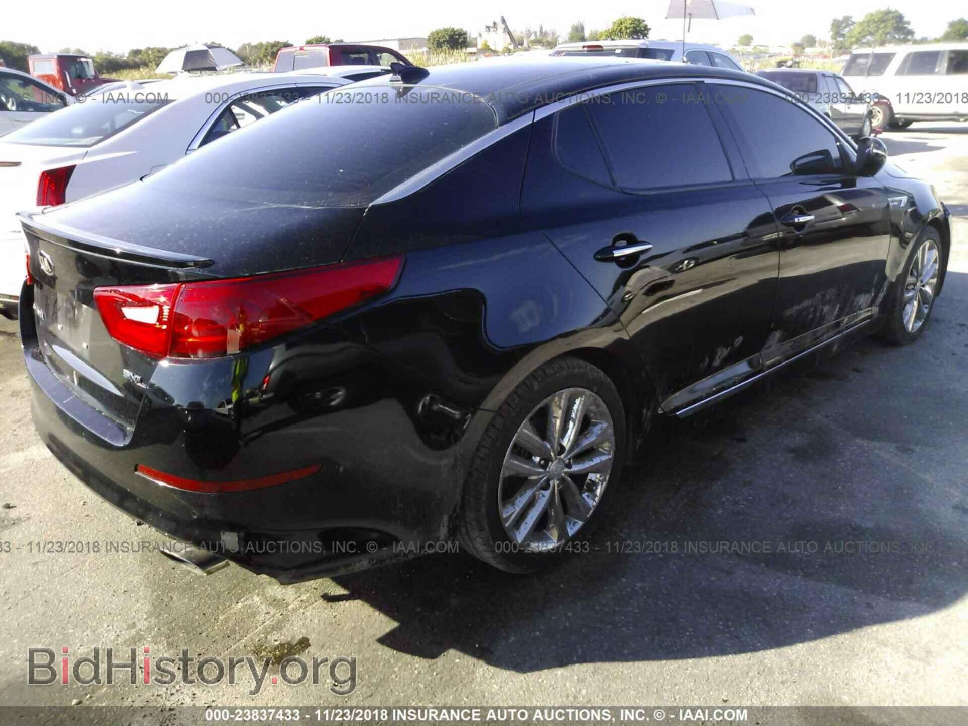 2015 KIA OPTIMA - VIN: 5XXGR4A64FG461837 - Photo 4