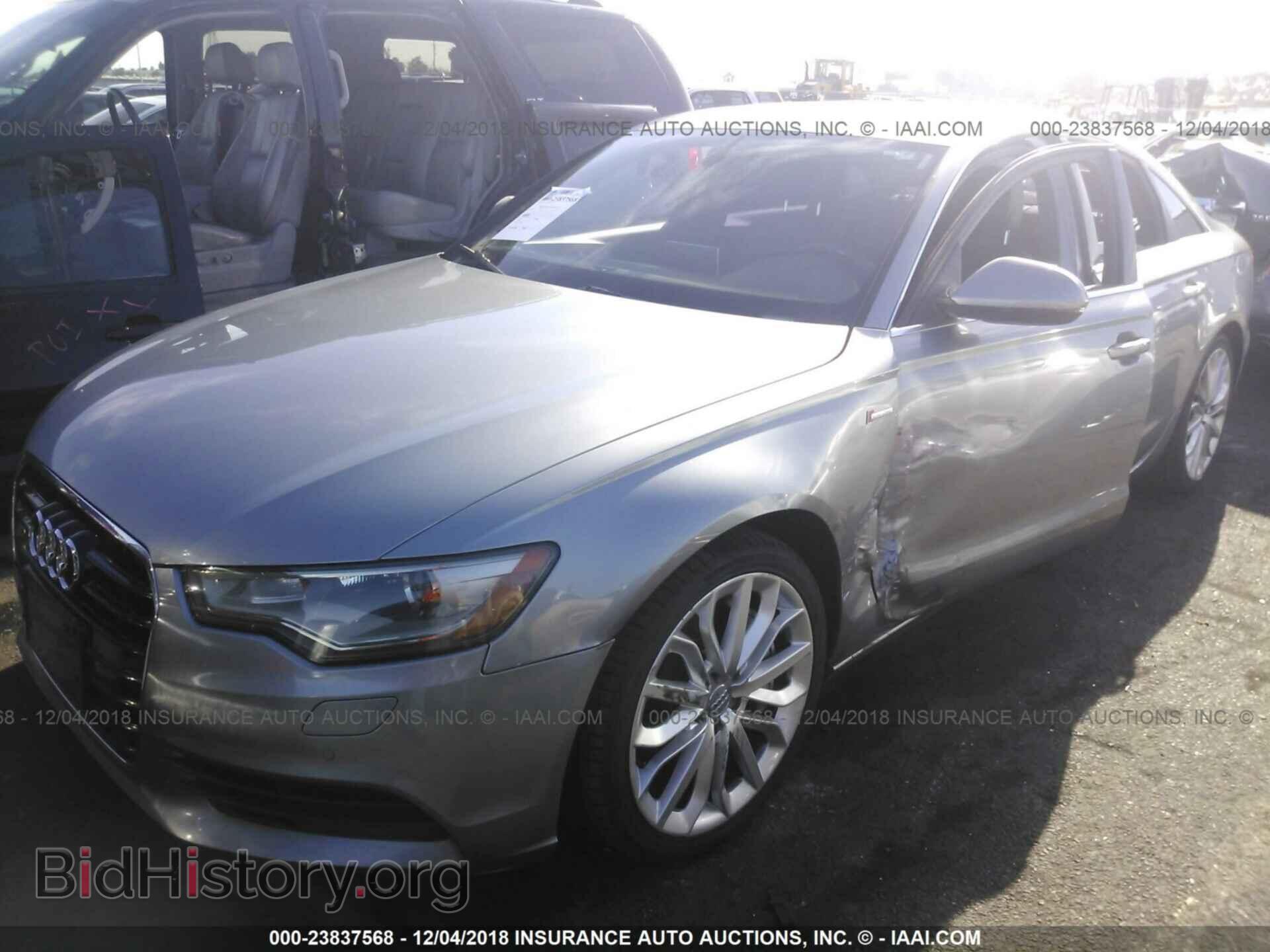 2012 Audi A6 - VIN: WAUGGAFC5CN040368 - Фото 2