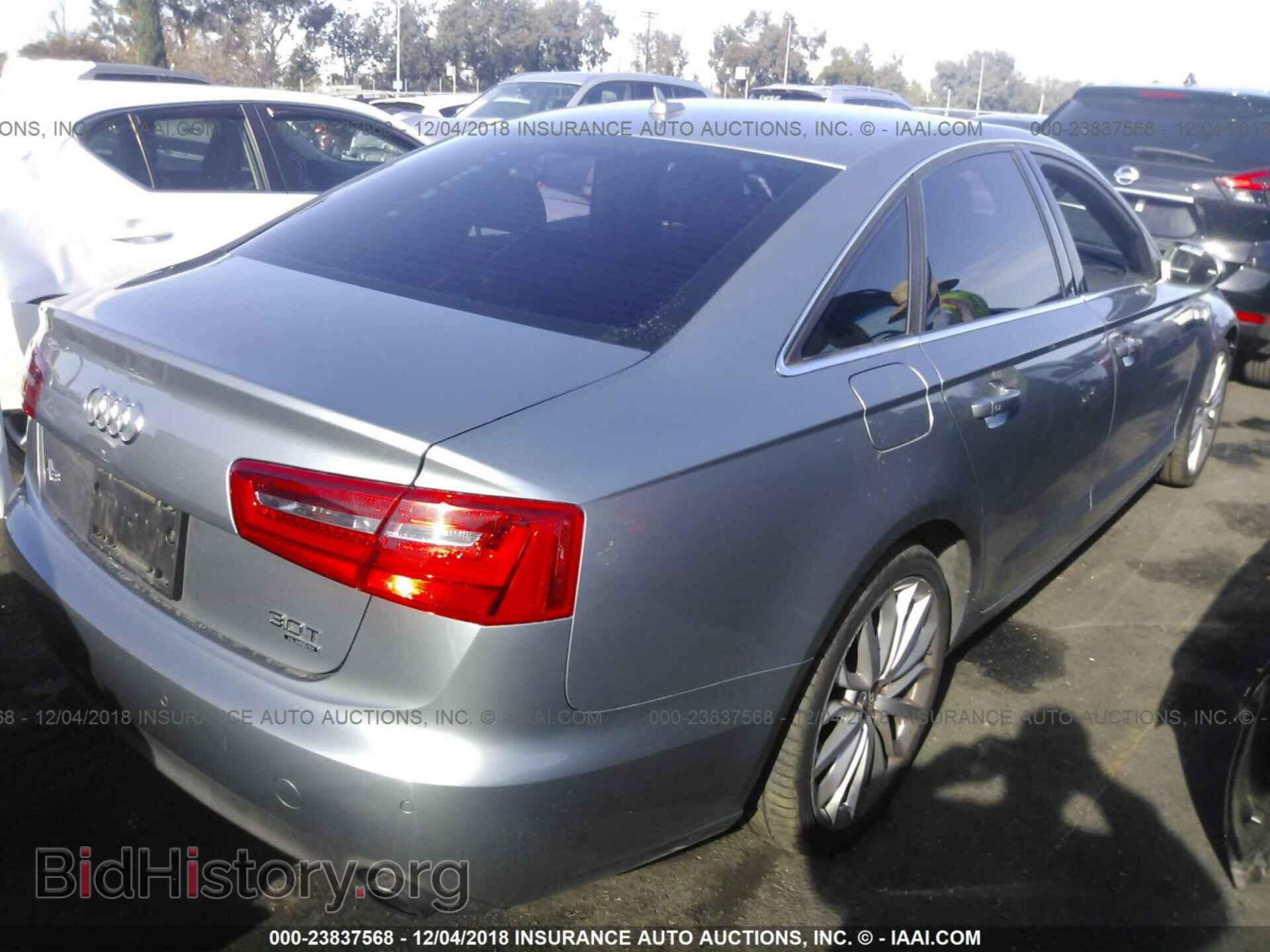 2012 Audi A6 - VIN: WAUGGAFC5CN040368 - Фото 4