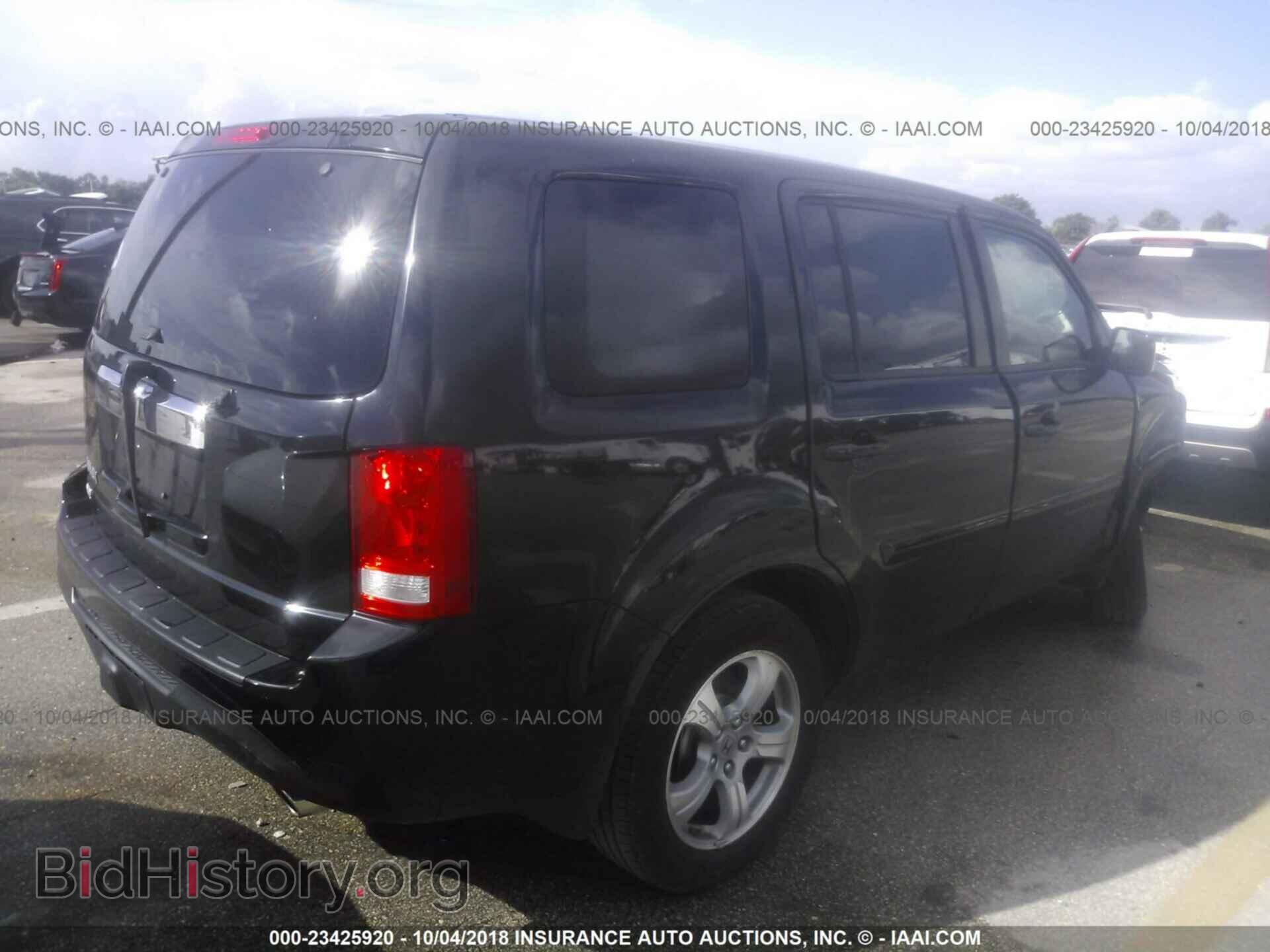 2012 HONDA PILOT - VIN: 5FNYF3H54CB033706 - Фото 4