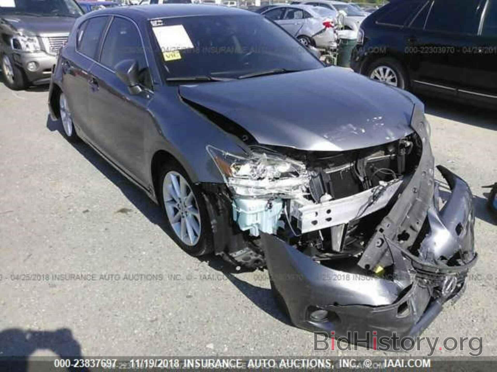 Photo JTHKD5BH0D2141186 - LEXUS CT 200H 2013