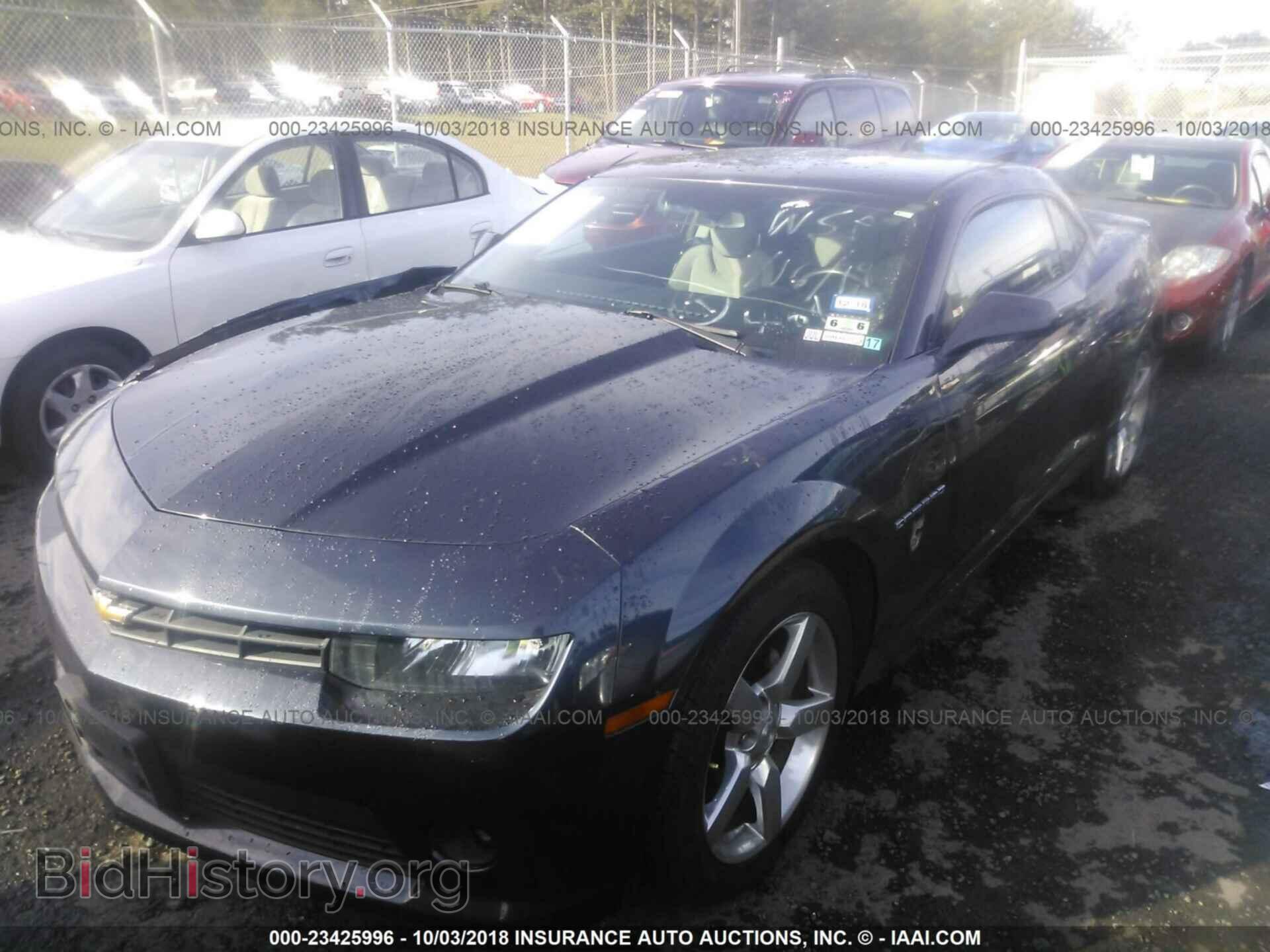 2014 CHEVROLET CAMARO - VIN: 2G1FB1E36E9301309 - Фото 2
