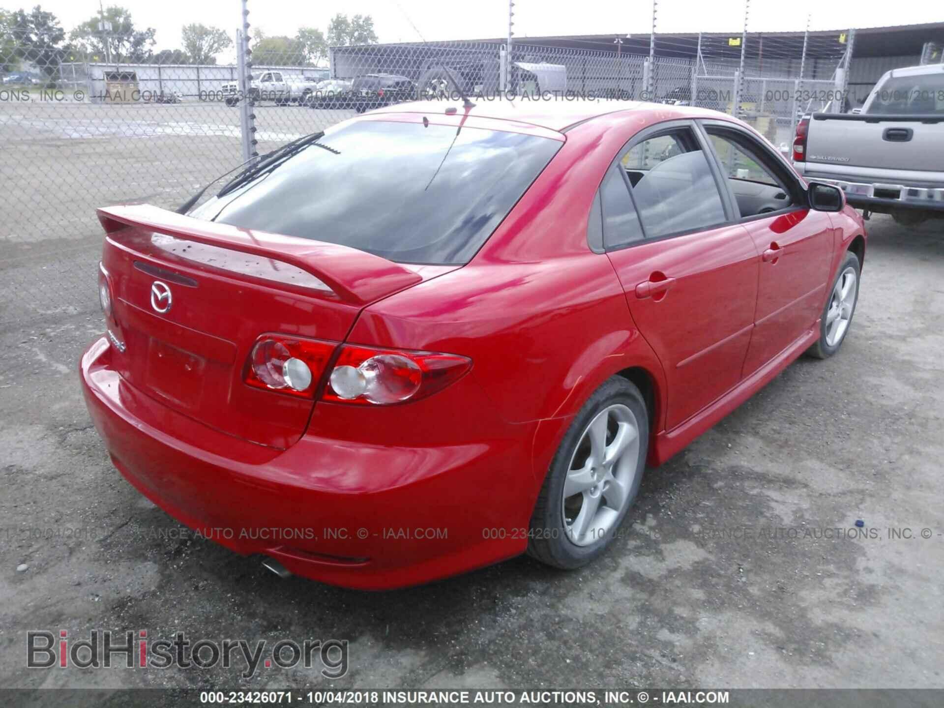 2005 MAZDA 6 - VIN: 1YVHP84C455M45752 - Фото 4