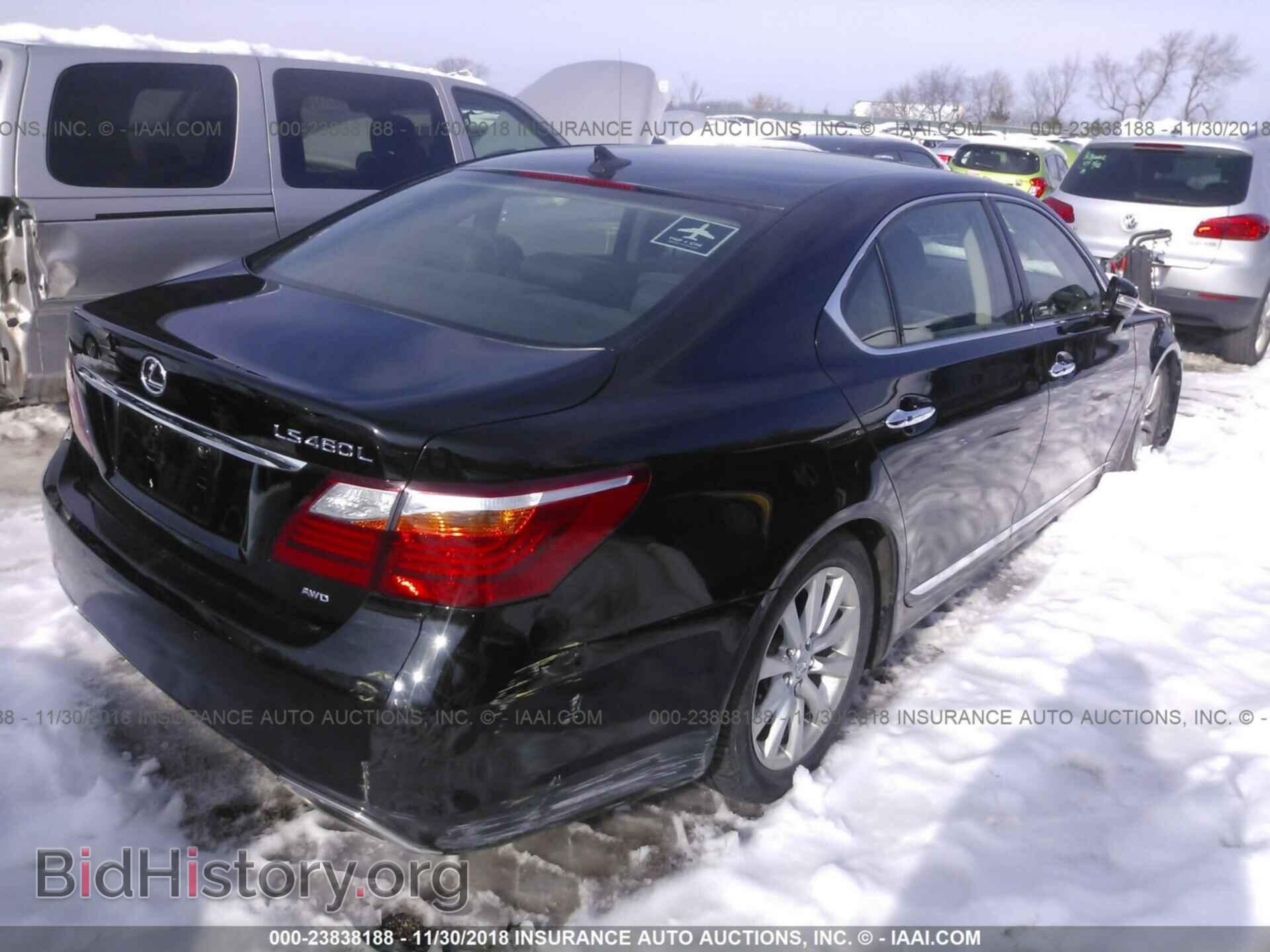 2012 LEXUS LS - VIN: JTHDL1EF8C5004167 - Photo 4