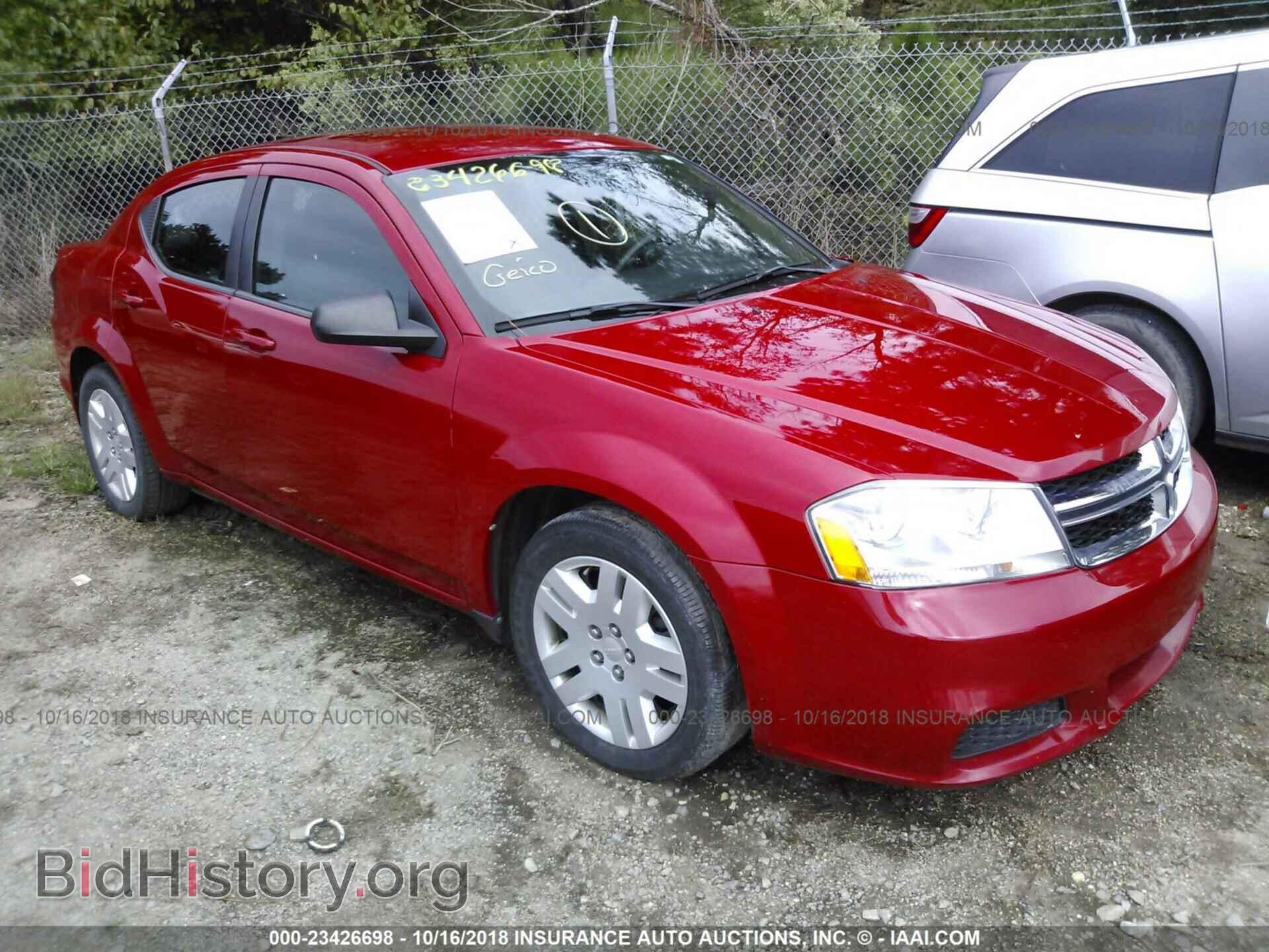 Photo 1C3CDZAB4DN614410 - DODGE AVENGER 2013
