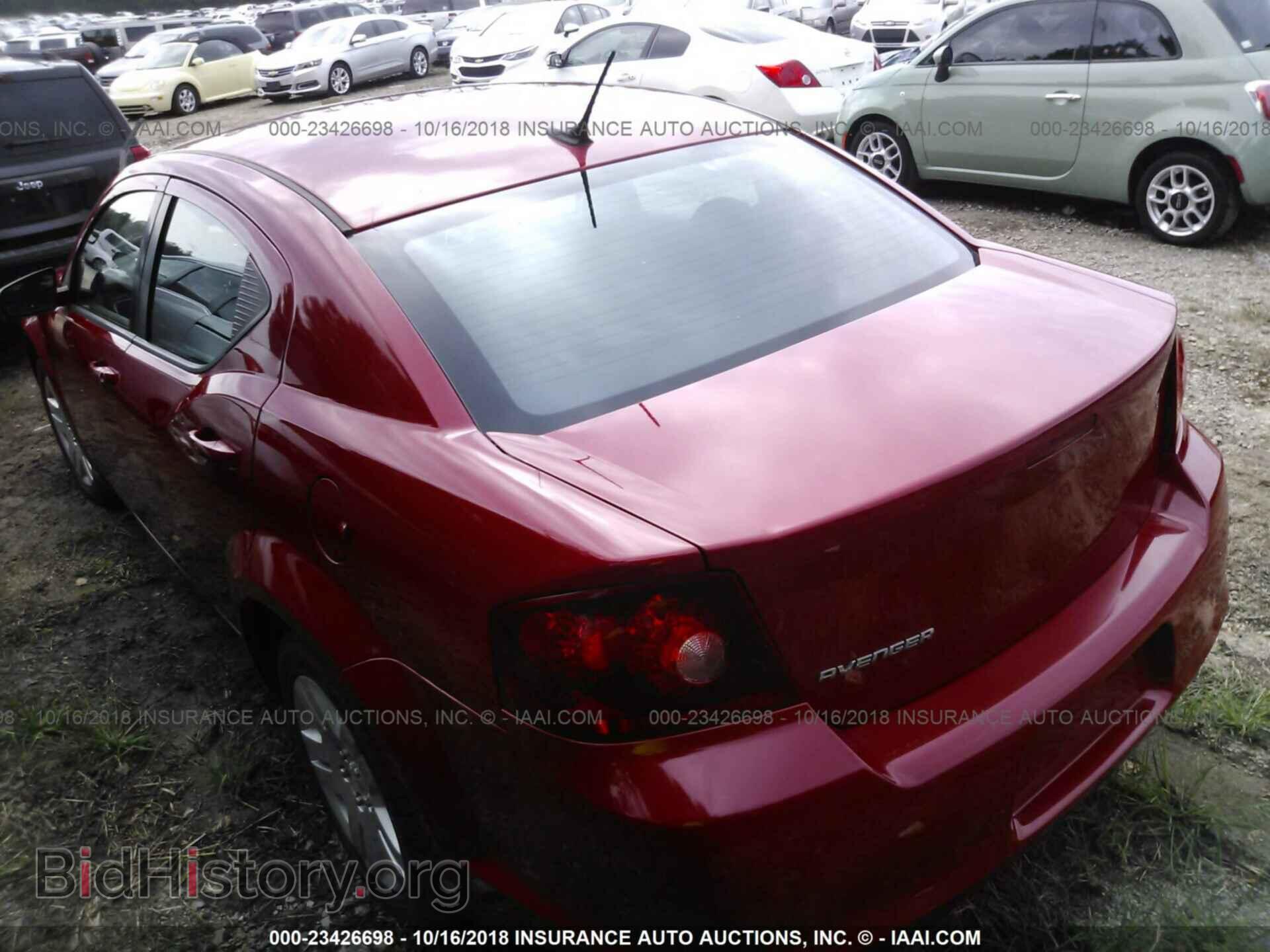 2013 DODGE AVENGER - VIN: 1C3CDZAB4DN614410 - Фото 3