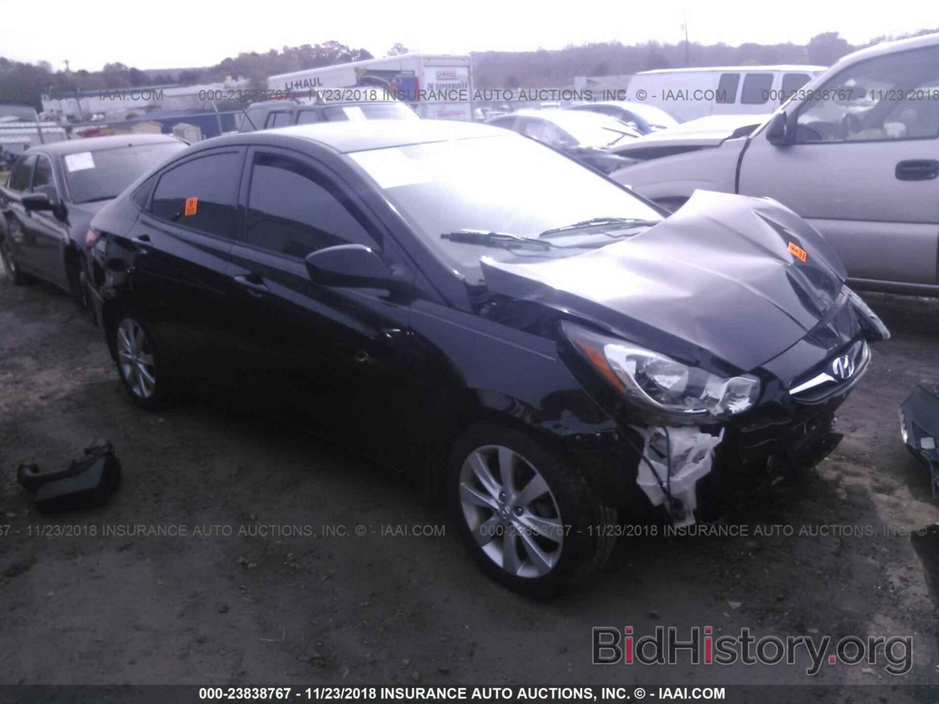 Photo KMHCU4AE1DU460636 - HYUNDAI ACCENT 2013