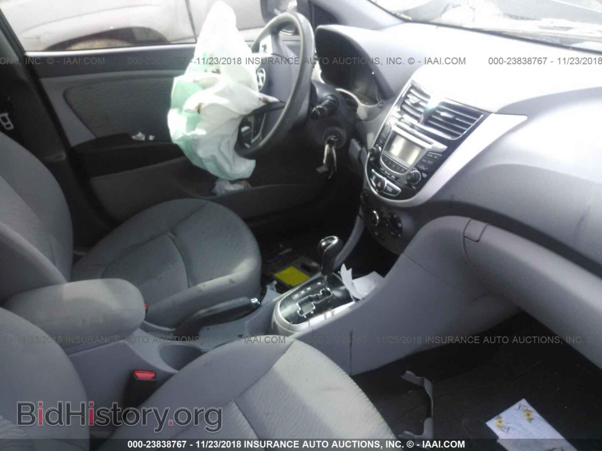 2013 HYUNDAI ACCENT - VIN: KMHCU4AE1DU460636 - Фото 5