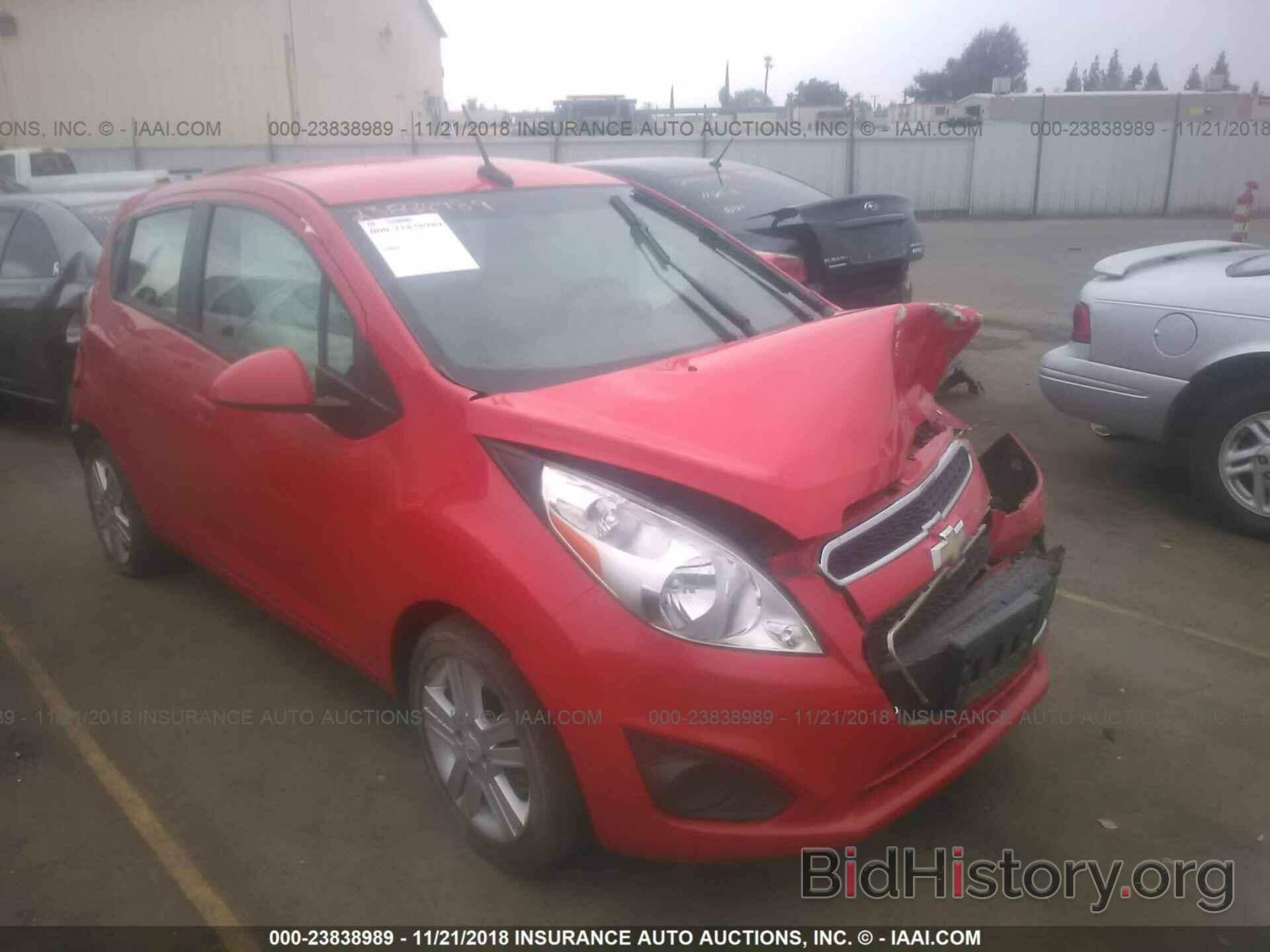 Фотография KL8CD6S95DC600476 - CHEVROLET SPARK 2013