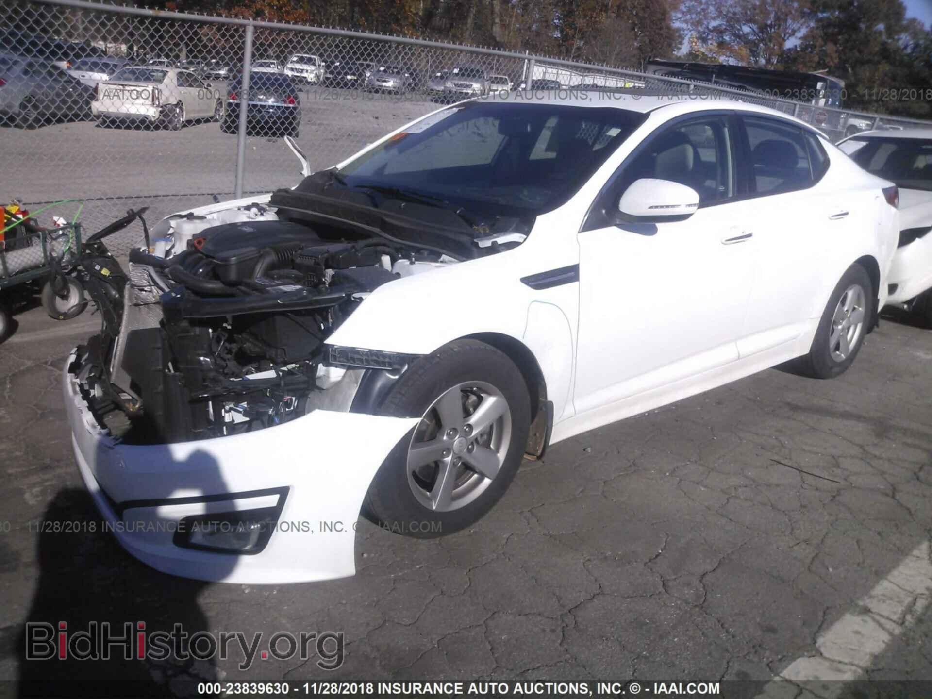 2015 KIA OPTIMA - VIN: 5XXGM4A74FG366606 - Фото 2
