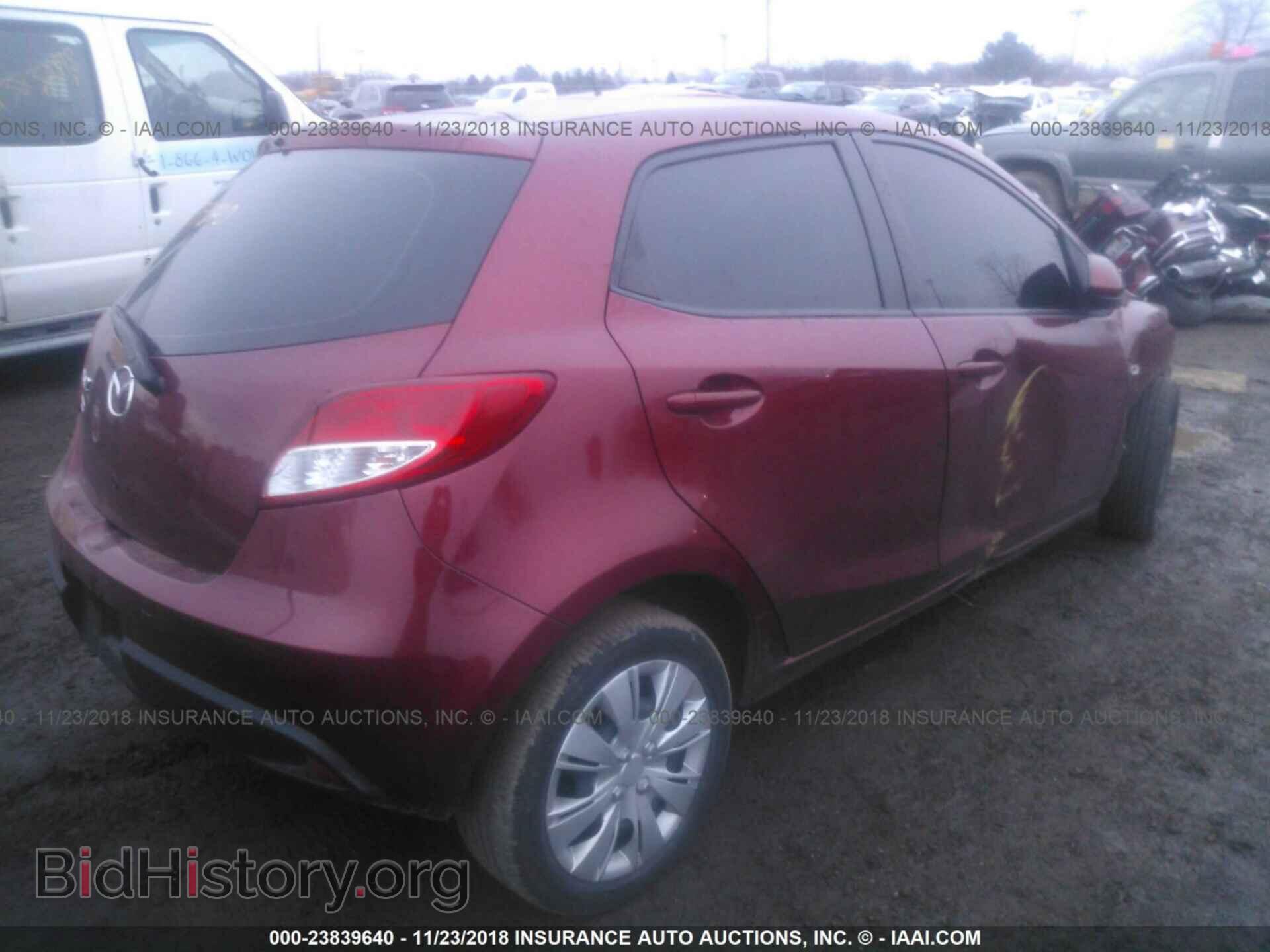 2014 MAZDA MAZDA2 - VIN: JM1DE1KY4E0183194 - Фото 4