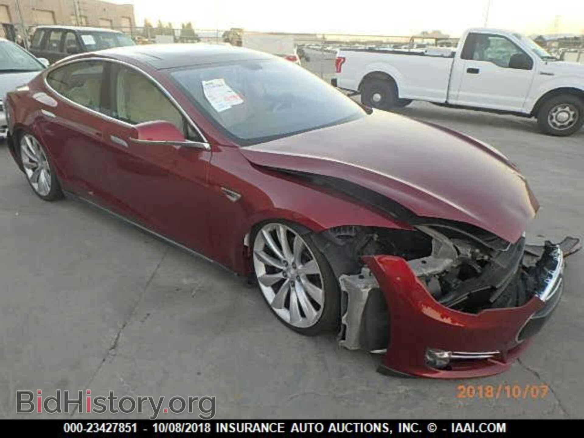 Photo 5YJSA1DP9CFS00920 - TESLA MODEL S 2012