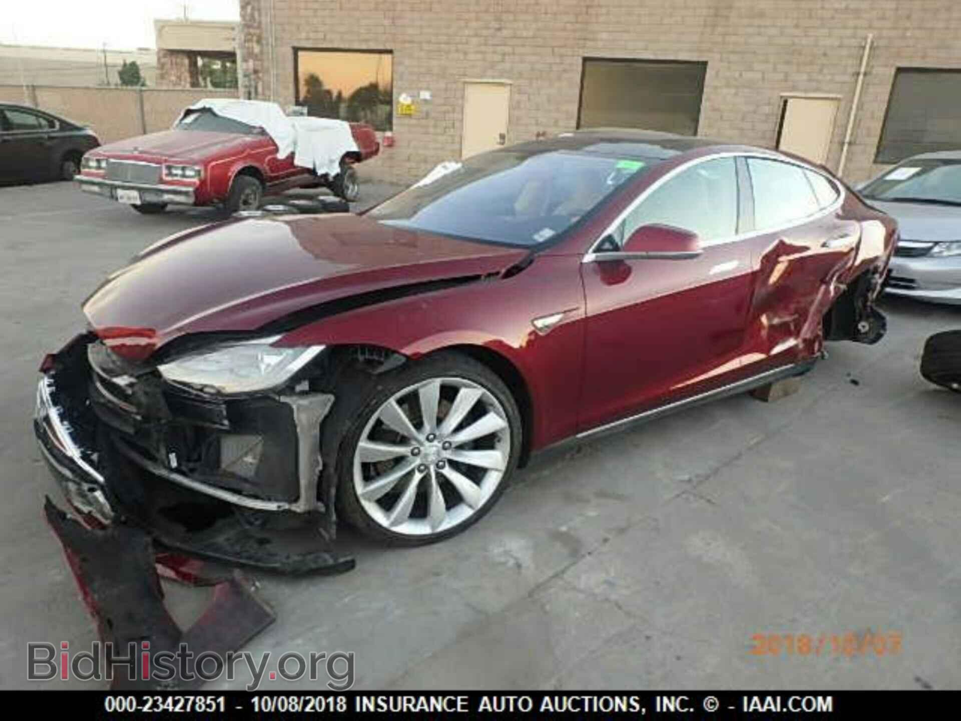 2012 TESLA MODEL S - VIN: 5YJSA1DP9CFS00920 - Фото 2